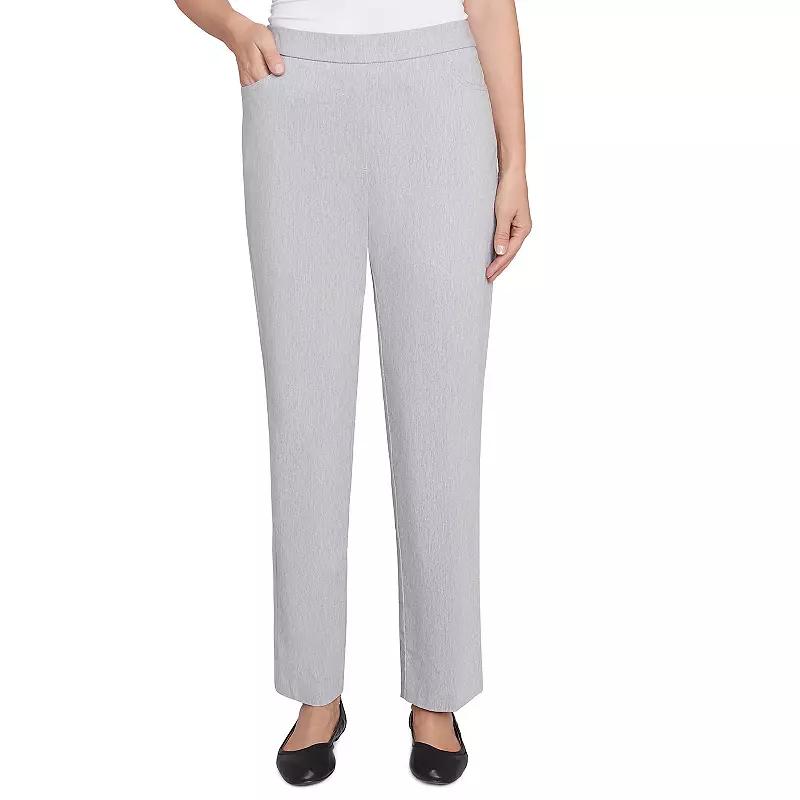 Women's Alfred Dunner Comfort Allure Pearl Short Length Pants,  Product Image