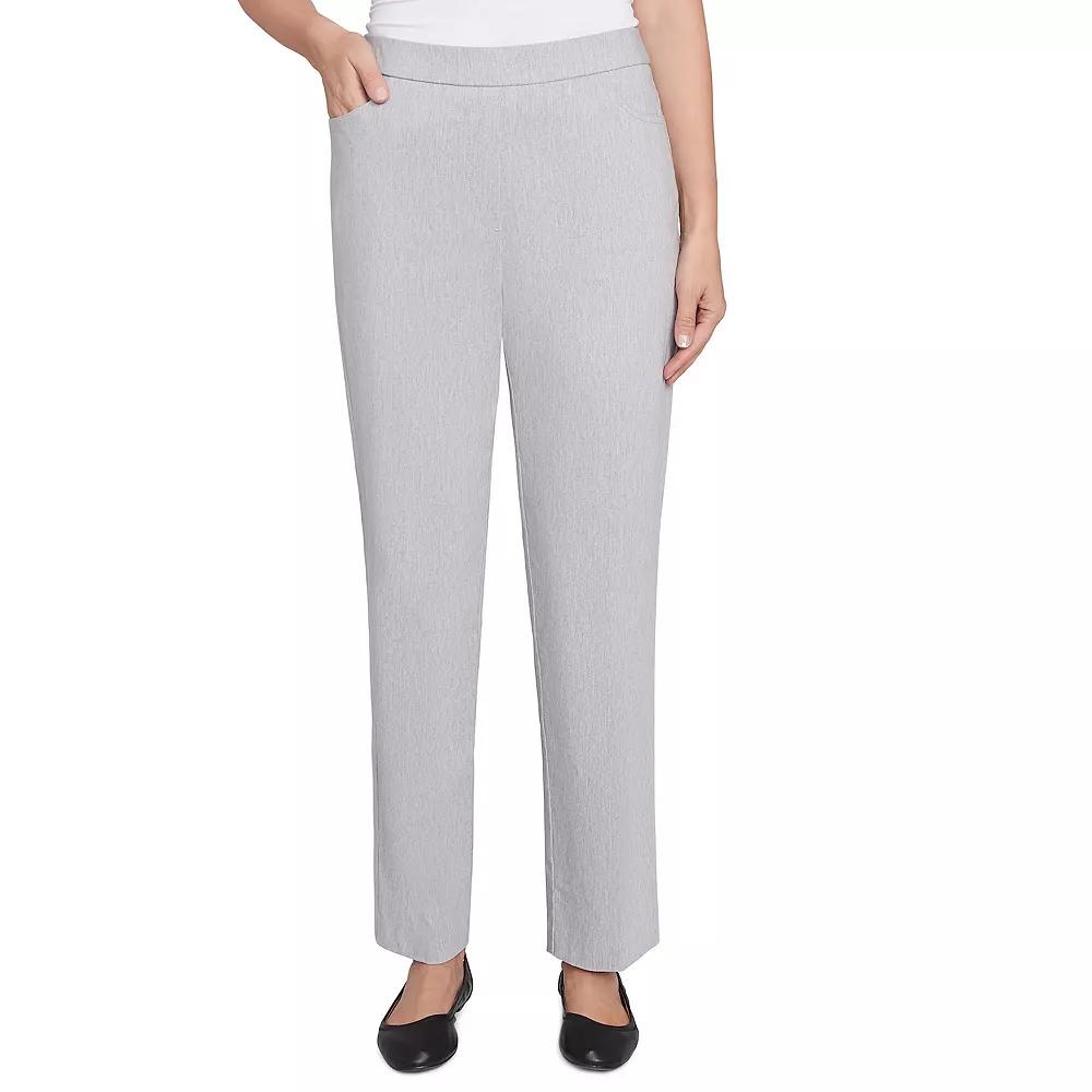 Women's Alfred Dunner Comfort Allure Pearl Short Length Pants,  Product Image