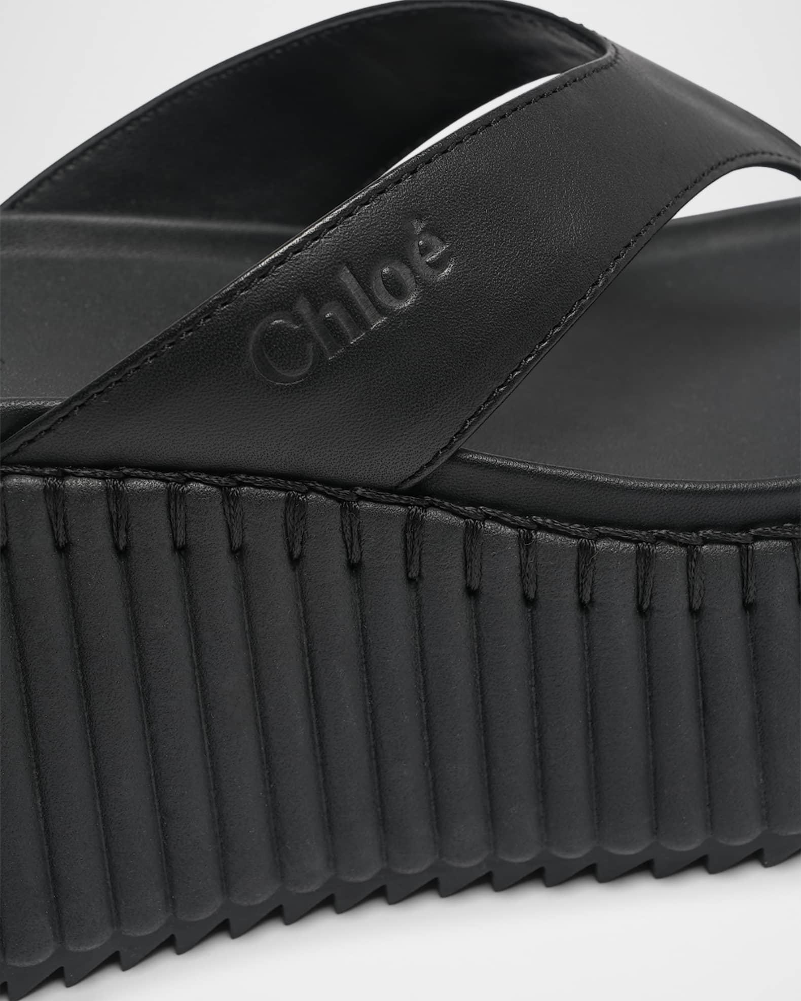 Nama Platform Leather Thong Sandals Product Image