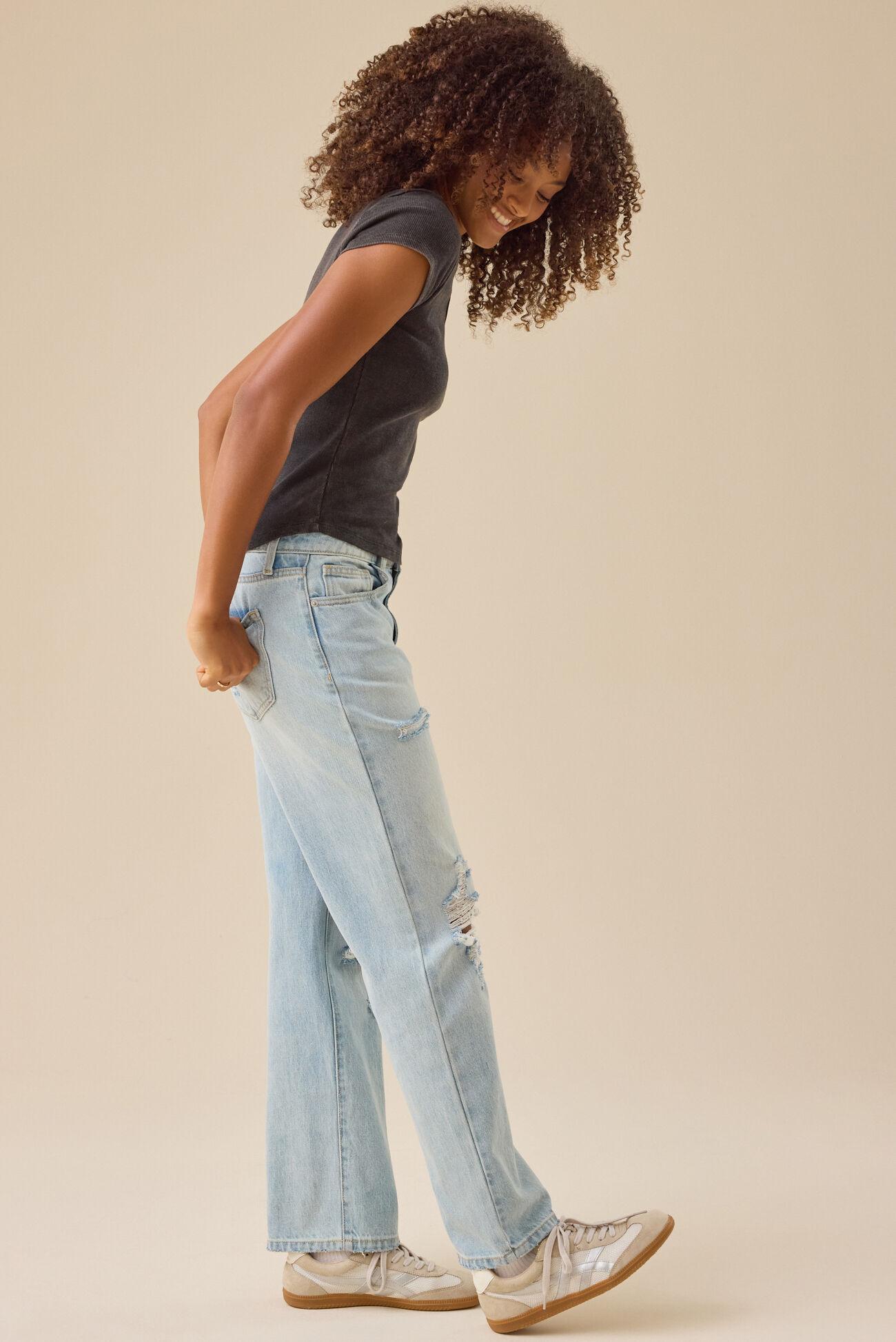 Hannah Ribbed Scoop Tee Product Image