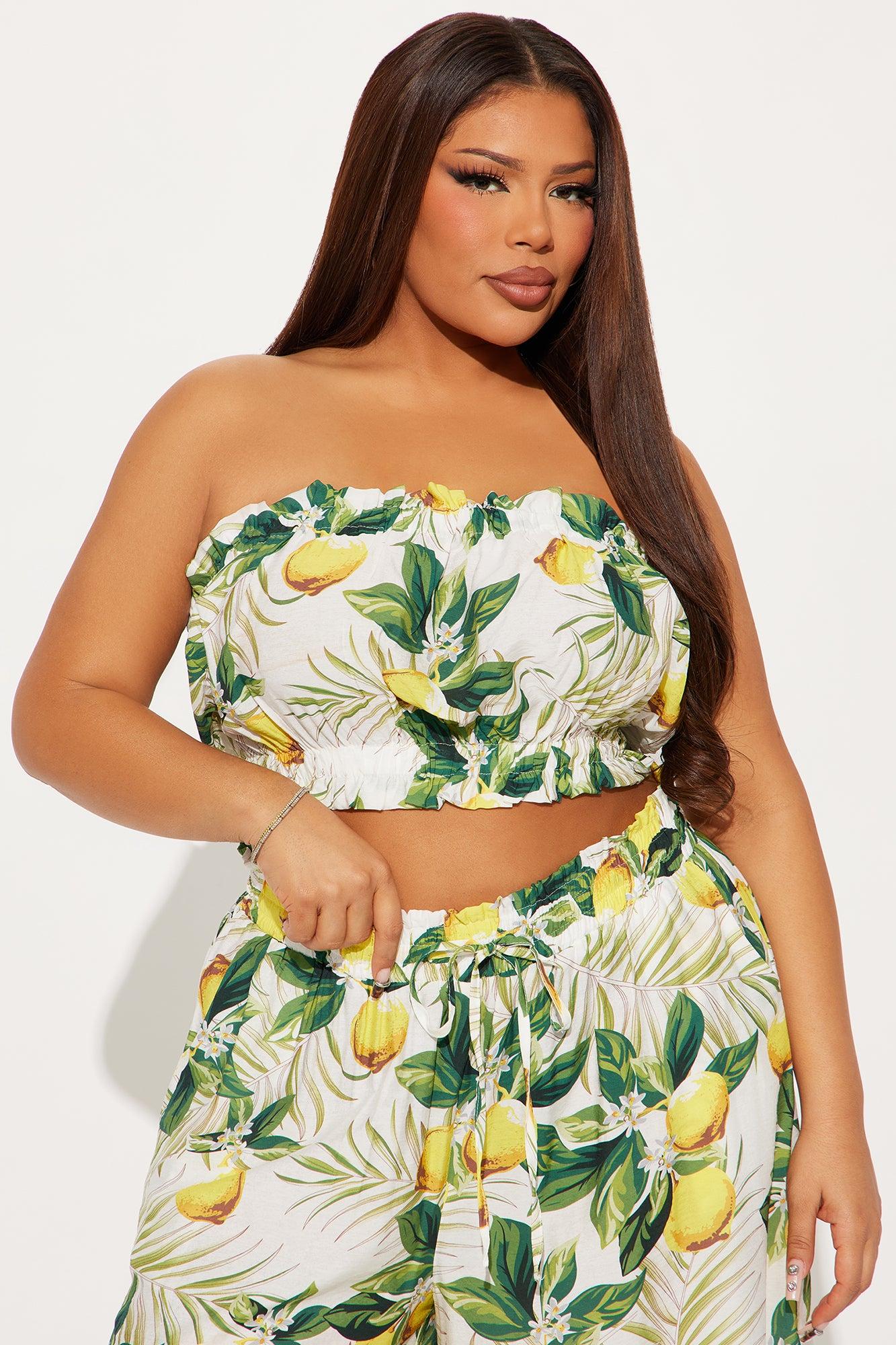 Limoncello Pant Set - Yellow Product Image