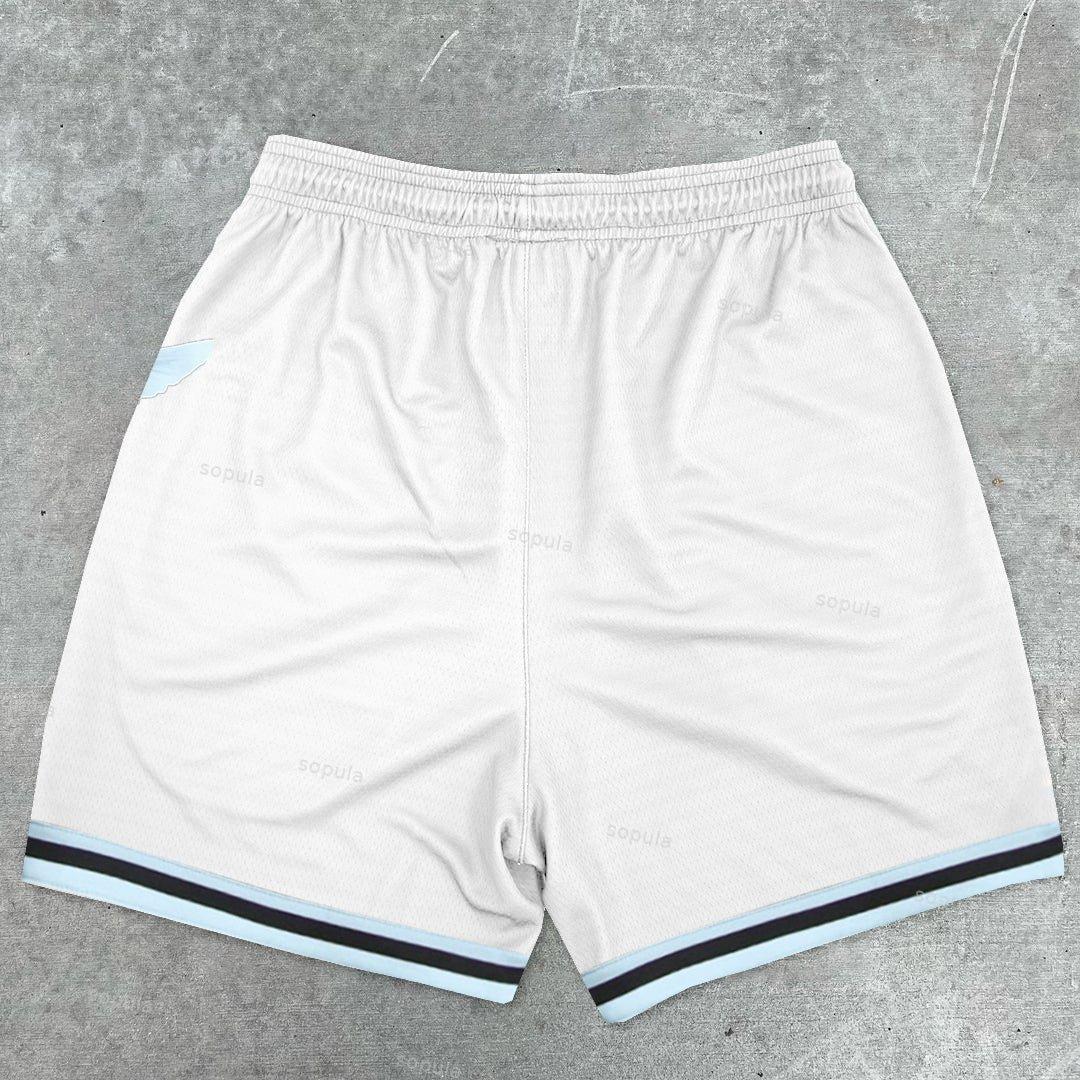 Sopula Stylish Dove Pattern Casual Sports Shorts Product Image