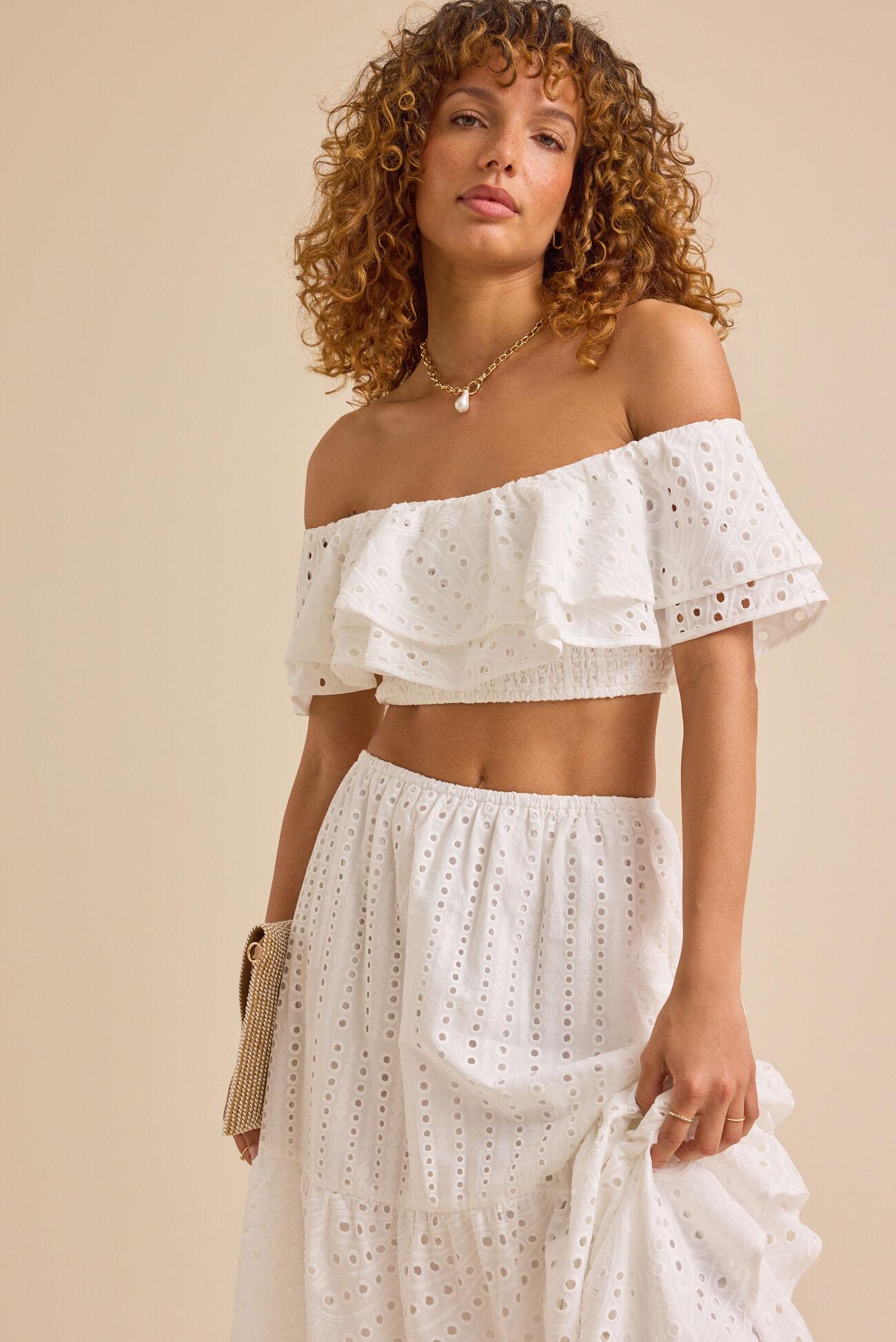 April Eyelet Top Product Image