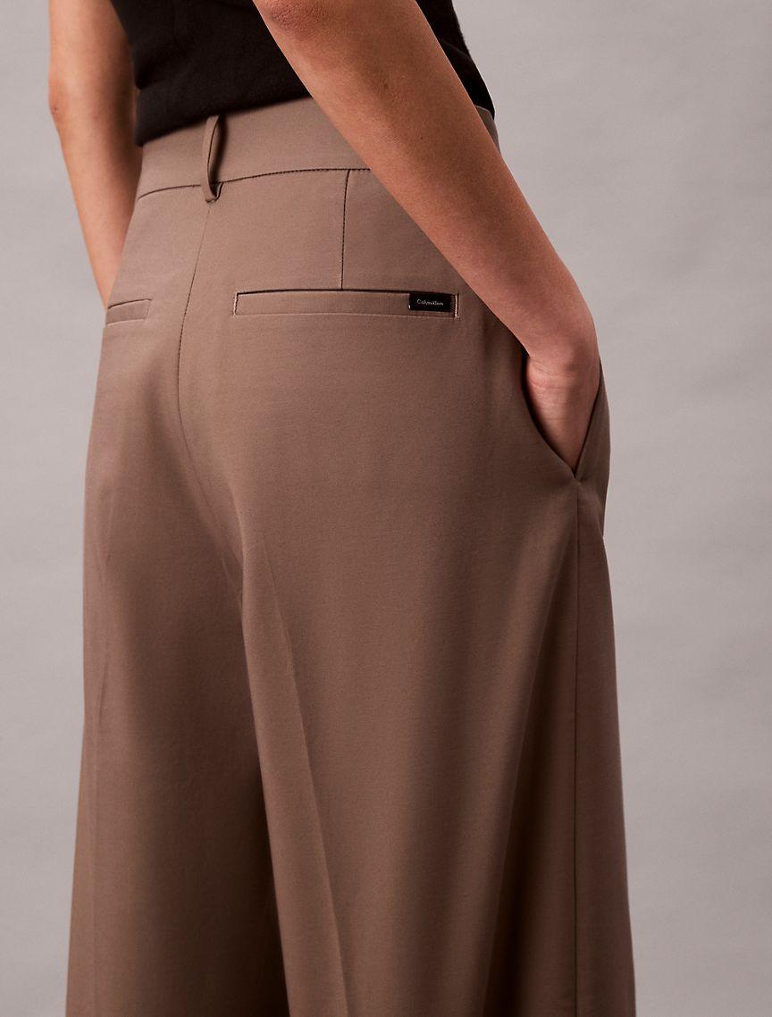 Wide Leg Chino Pants Product Image