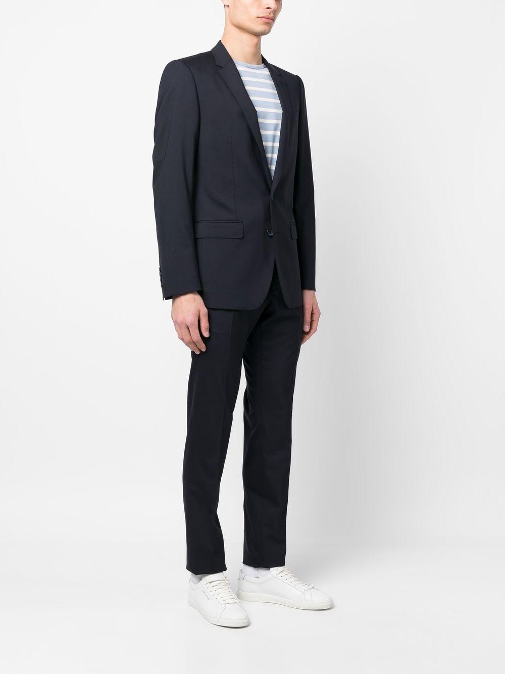 single-breasted virgin-wool suit Product Image