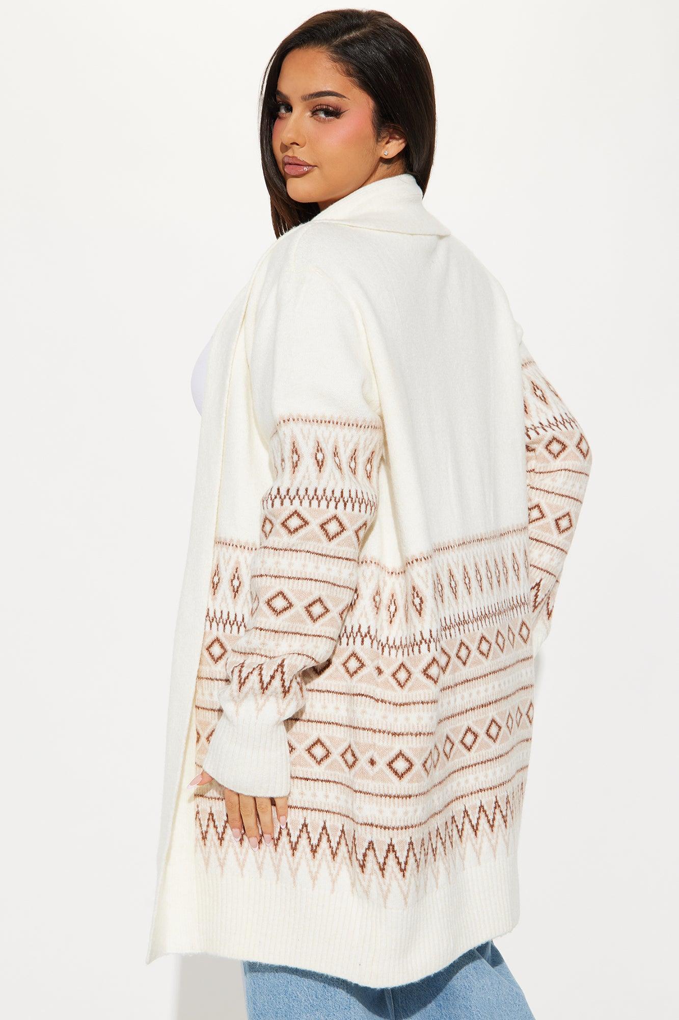 Ski Lift Fair Isle Cardigan - Oatmeal/combo Product Image