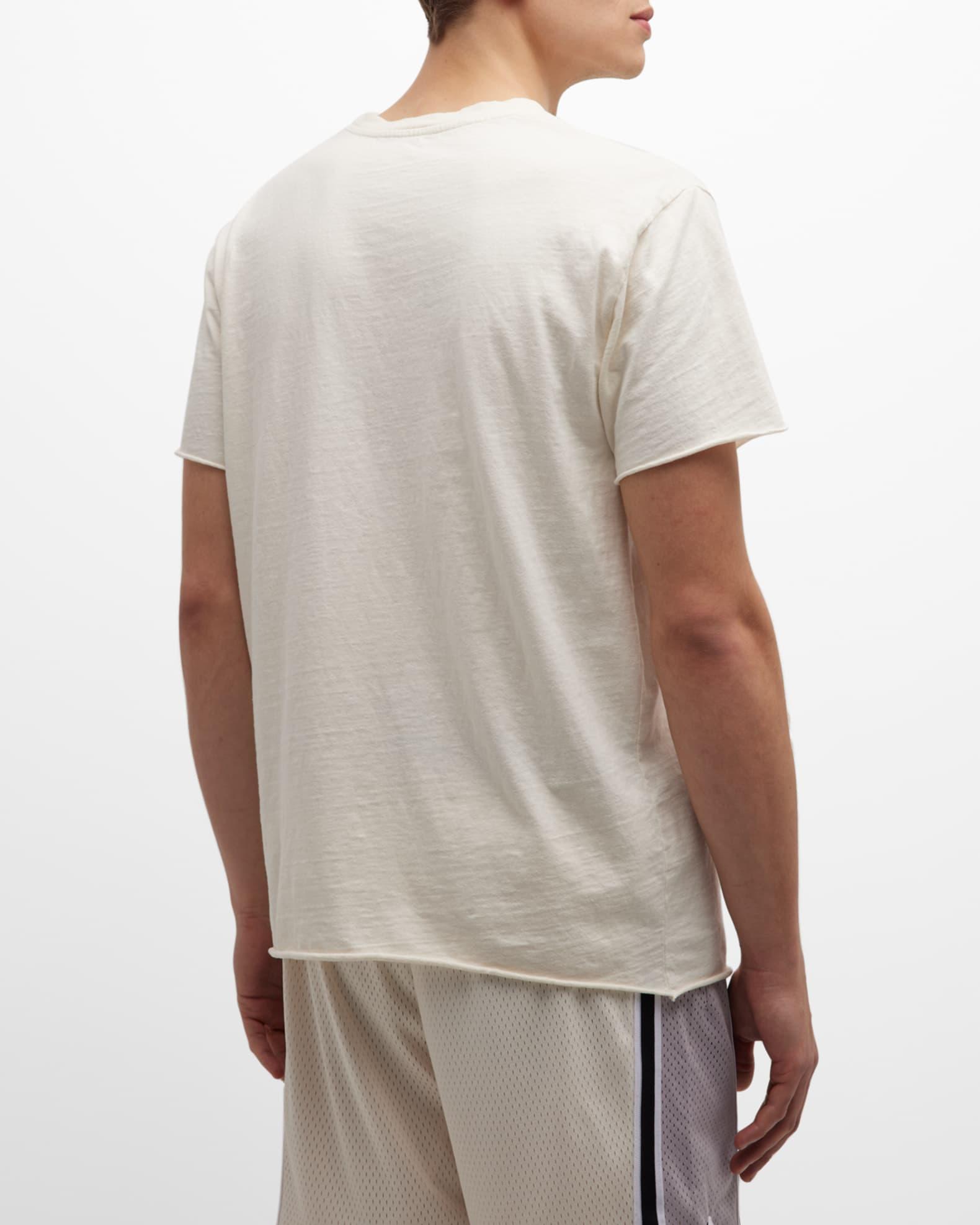 Men's Anti-Expo Textured Cotton T-Shirt Product Image