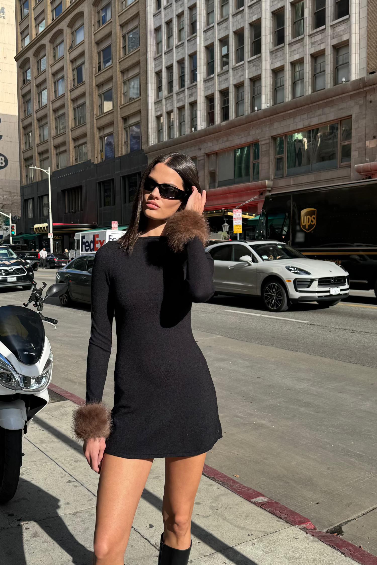 ELLE DRESS - BLACK Product Image