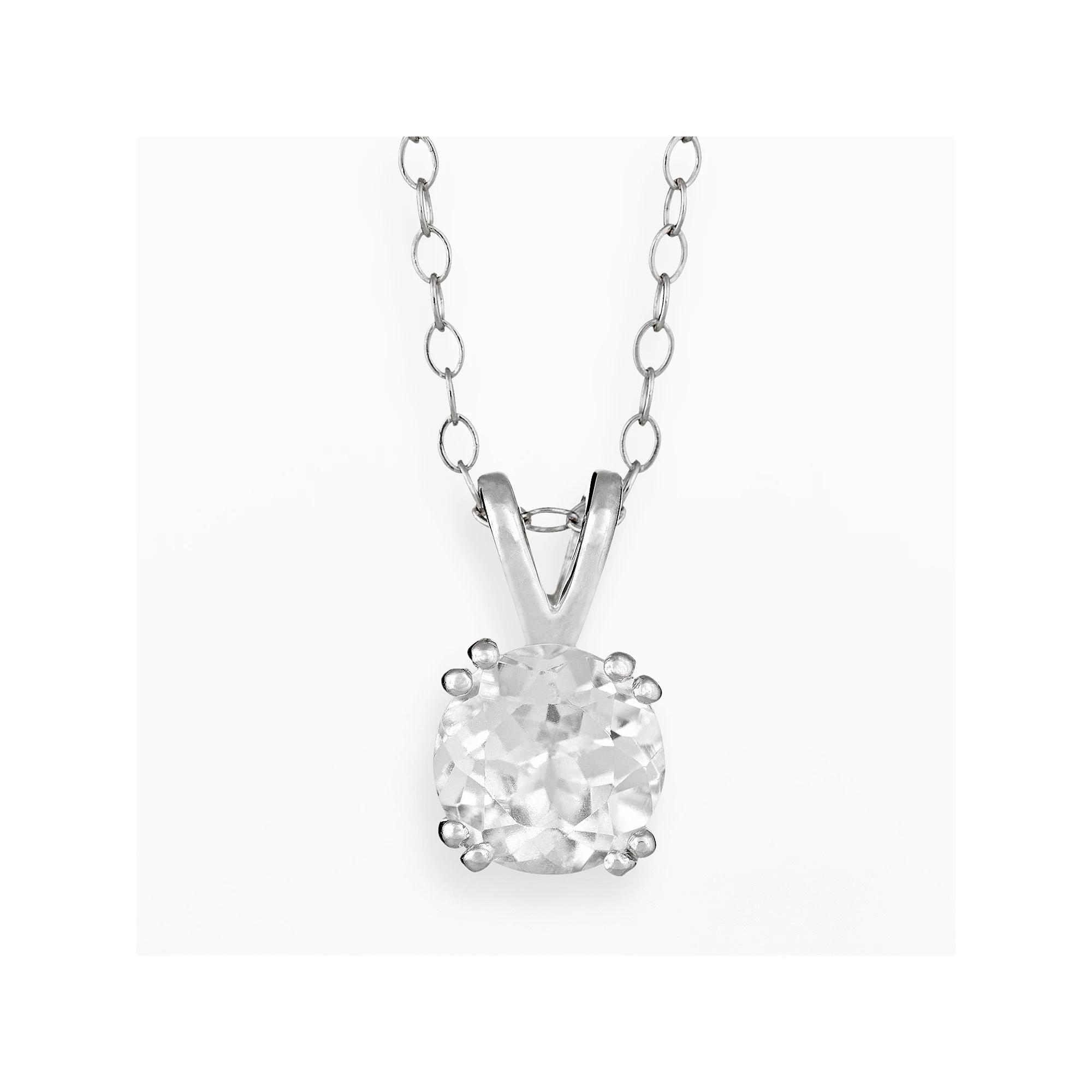 Celebration Gems Sterling Silver African Amethyst Pendant, Women's,  Product Image