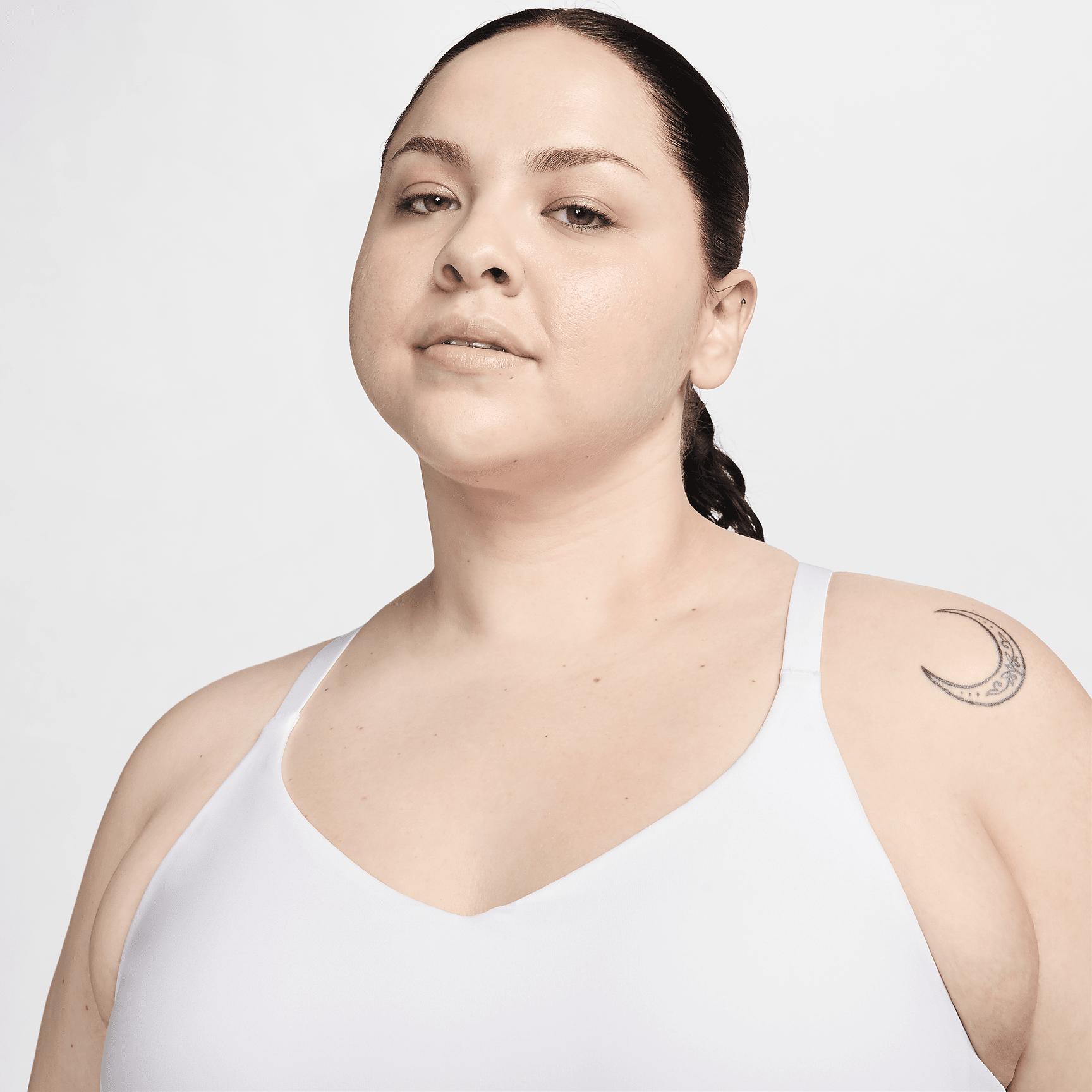Nike Womens Indy Light Support Padded Adjustable Sports Bra (Plus Size) | FD1064-100 Product Image