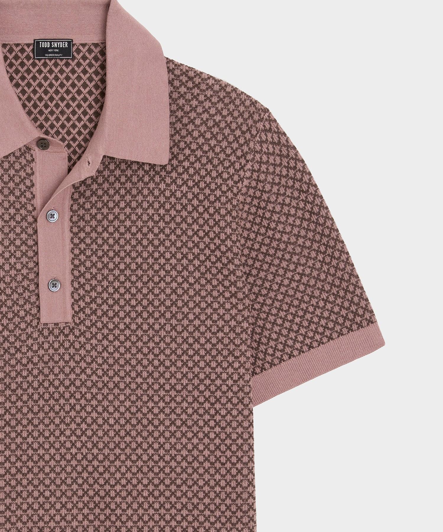 Silk-Cotton Sweater Polo Product Image