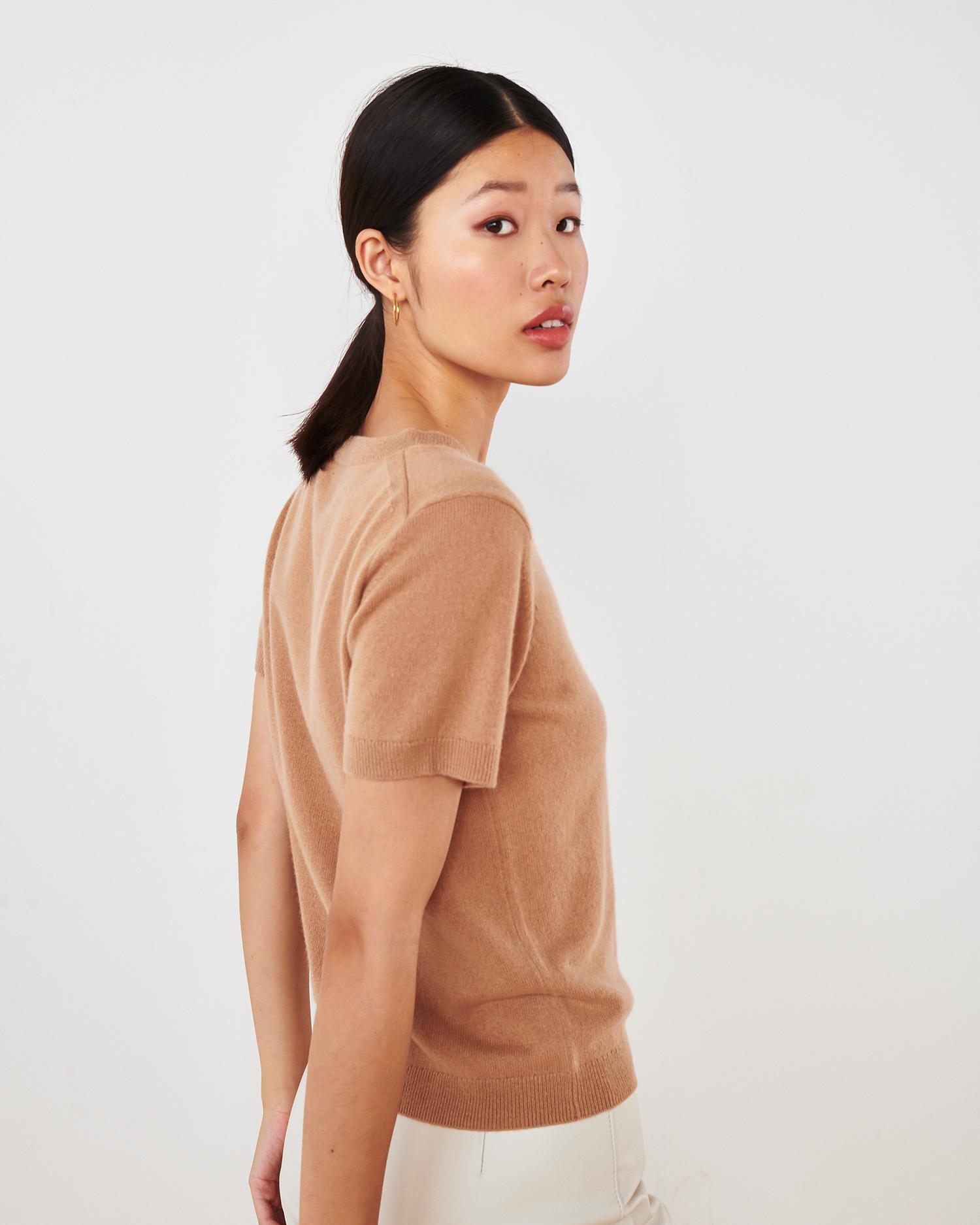 Quince | Women's Mongolian Cashmere T-Shirt Product Image