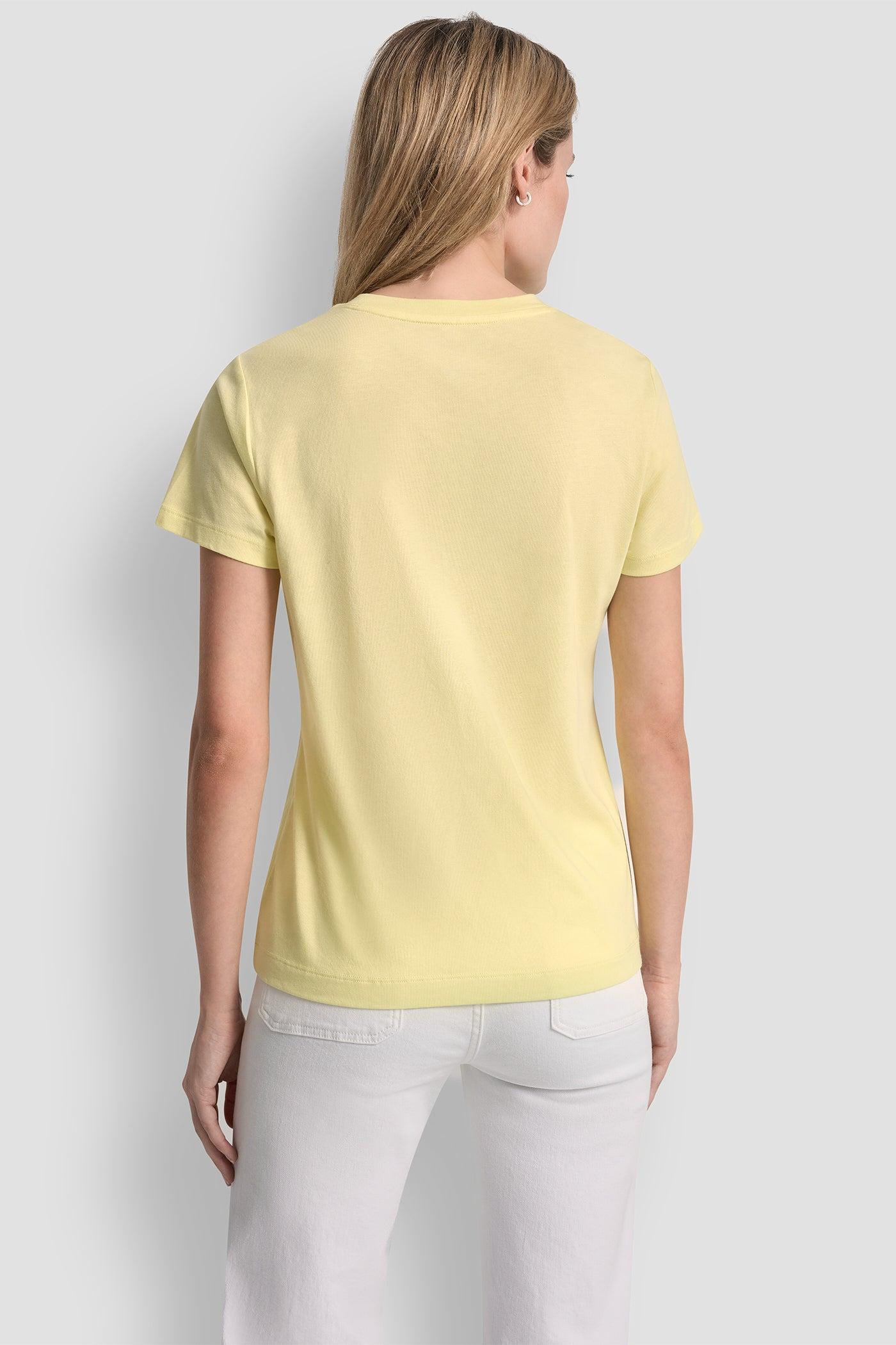 DKNY JEANS STACK LOGO RHINESTONE TEE Product Image