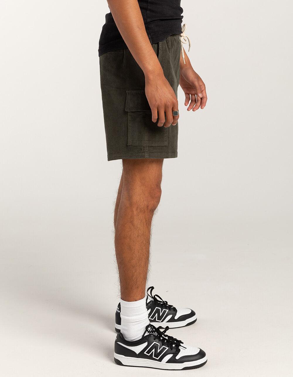 RSQ Mens Cord Cargo Pull On Shorts - SURPLUS Product Image