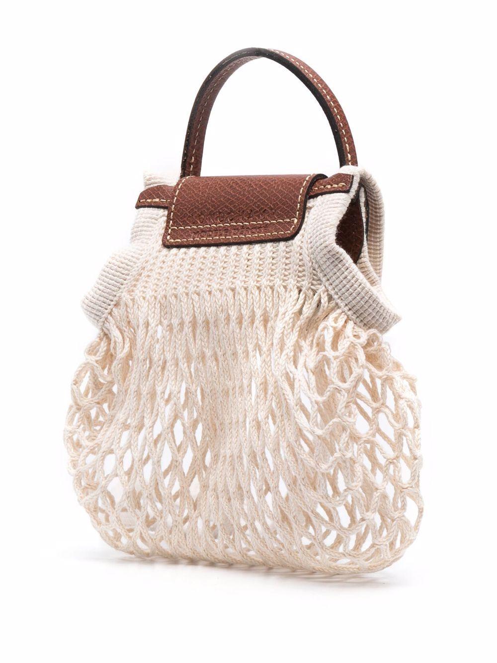 Le Pliage Filet knitted mesh cross-body bag Product Image
