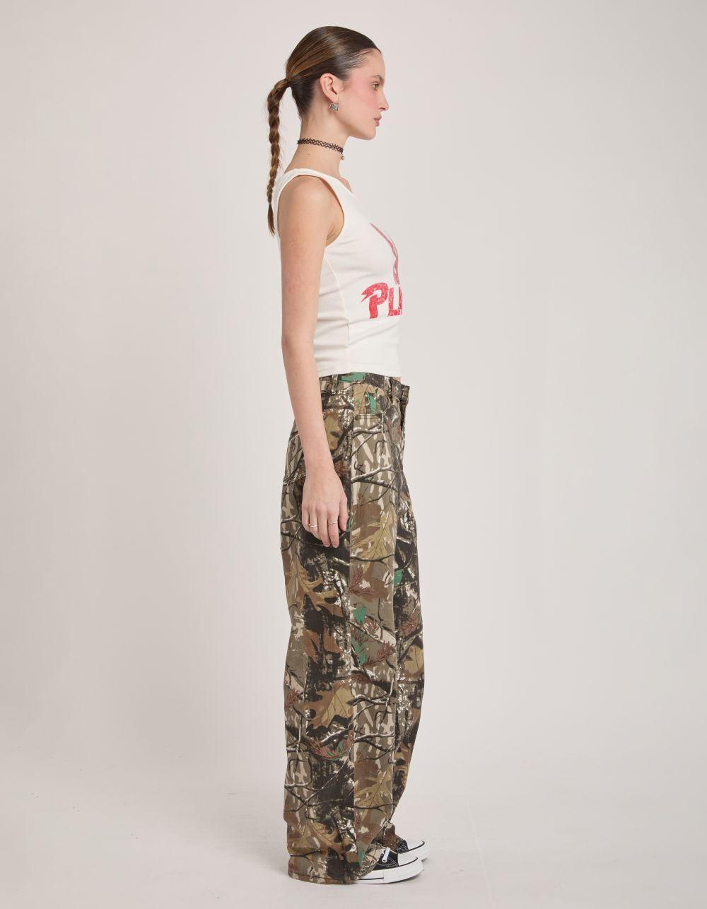 PLAYBOY Red Bunny Twist Womens Tank - WHITE Product Image