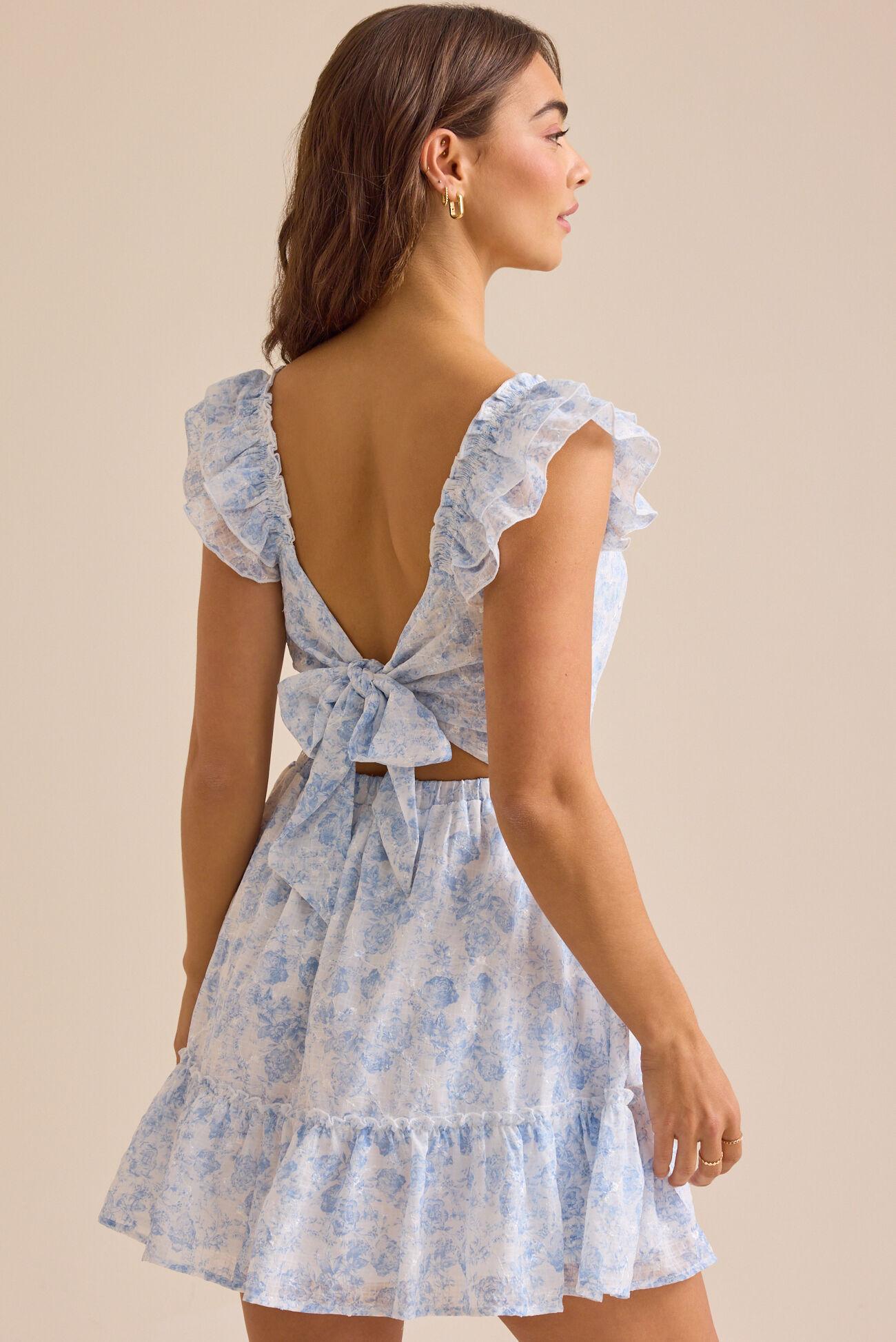 Lila Floral Mini Dress Product Image