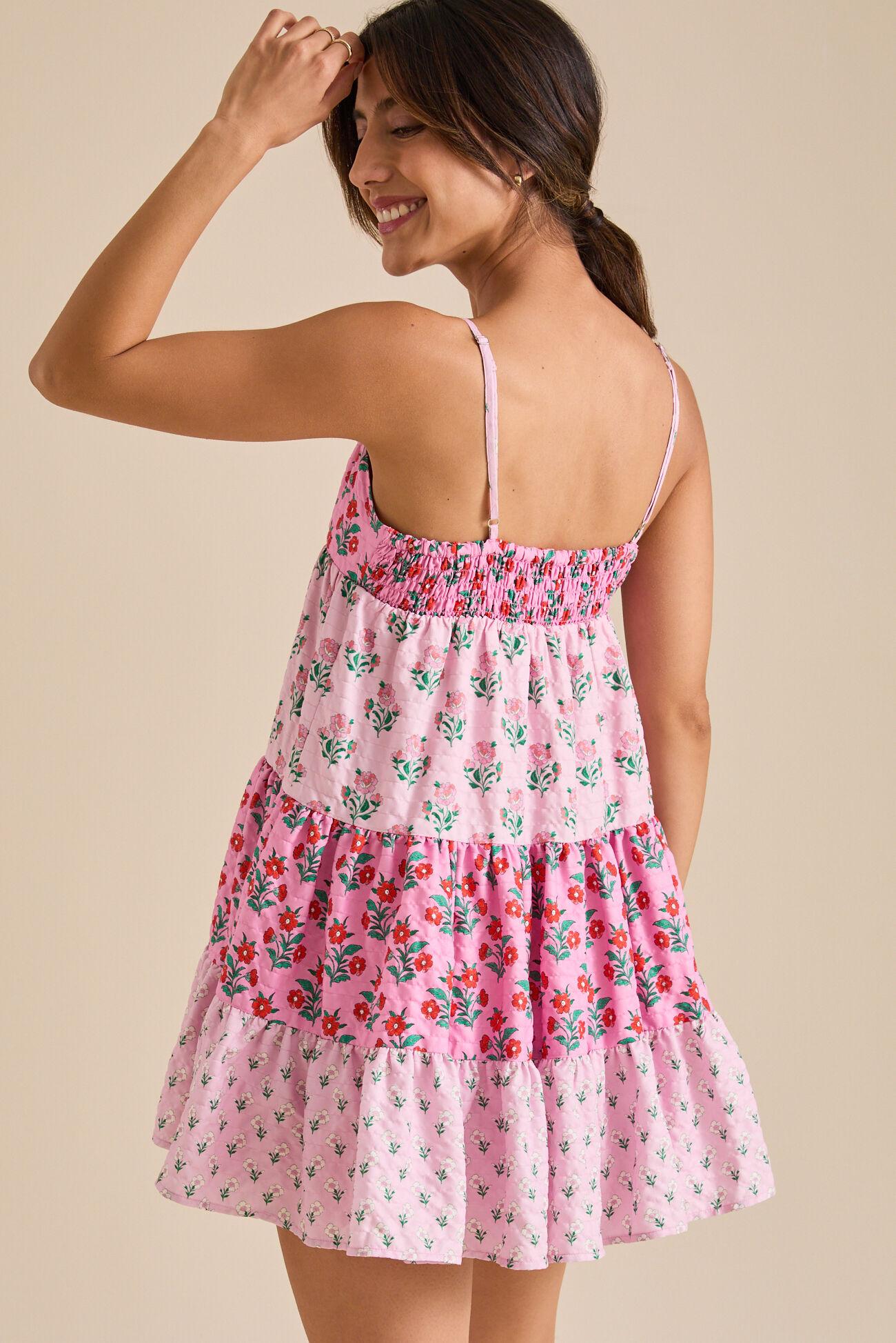 Nevaeh Floral Mini Dress Product Image