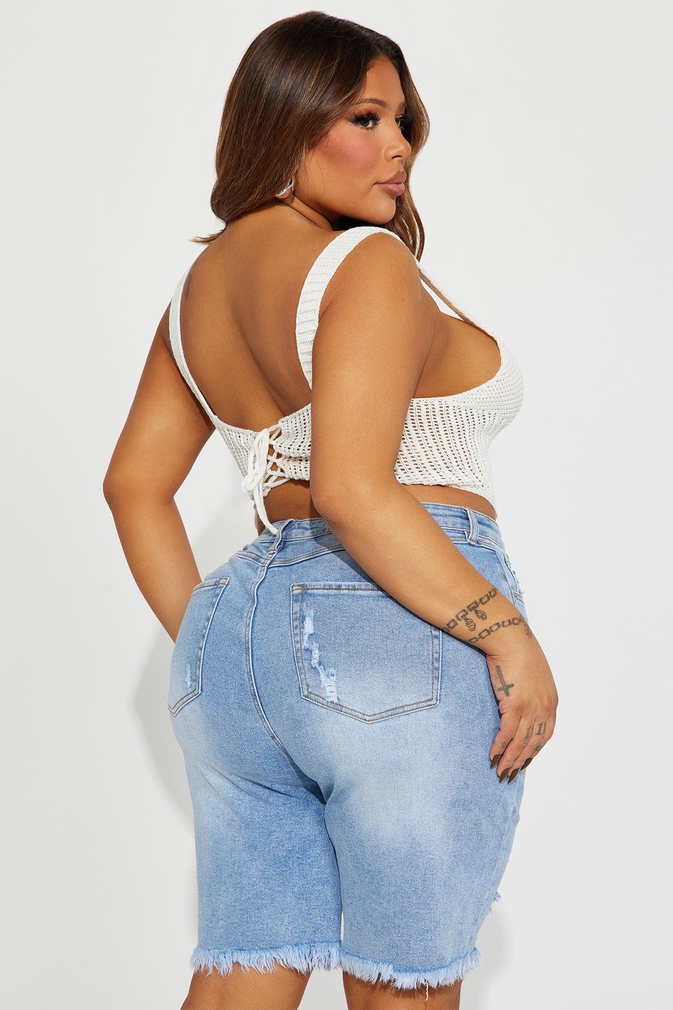 In The Wild Crochet Tank - Off White Product Image