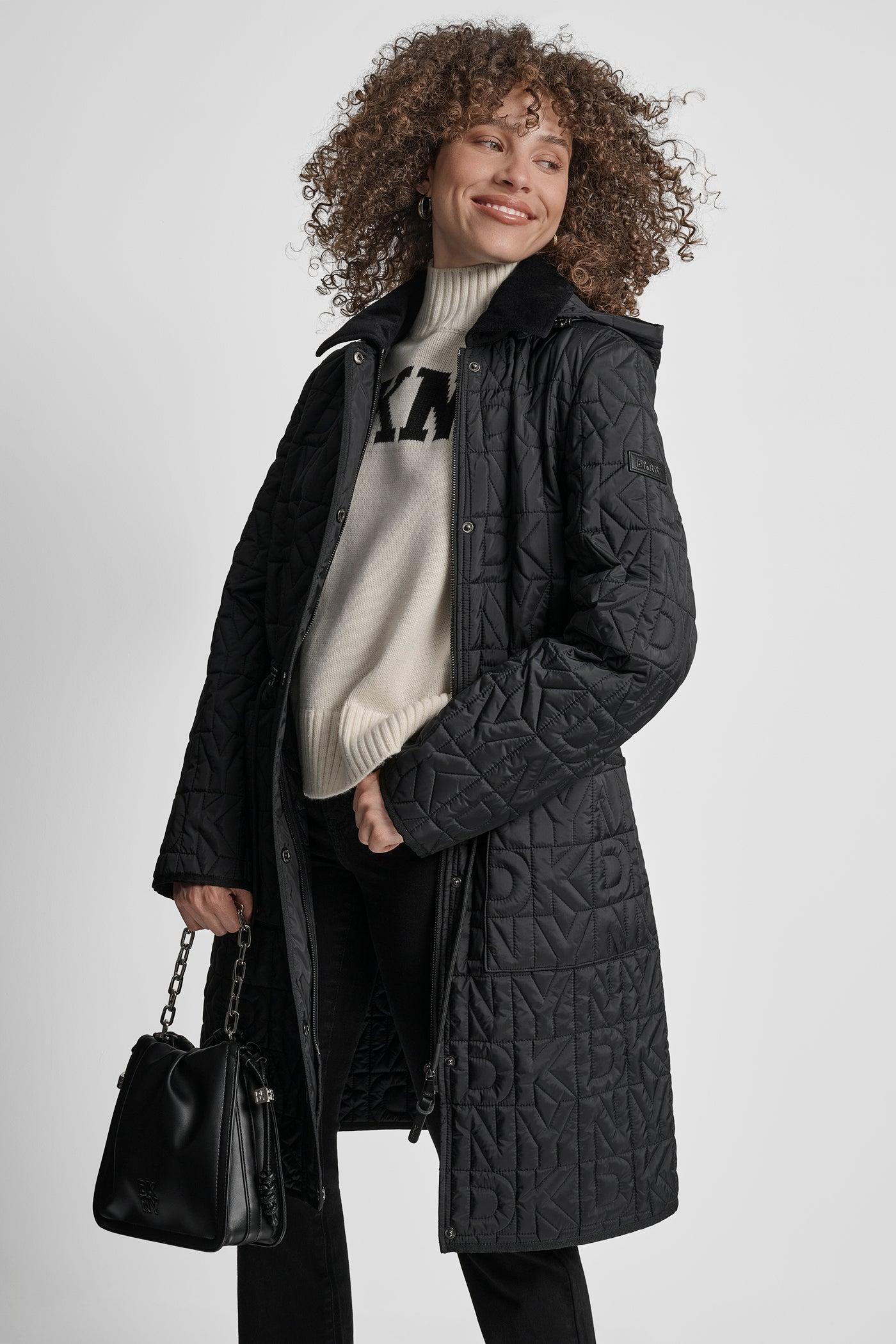 LONG QUILTED COAT Product Image