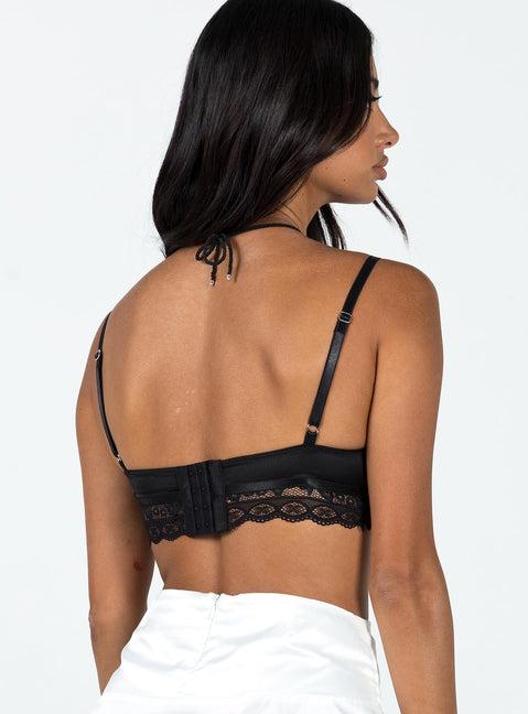 Skylar Bralette Black Product Image