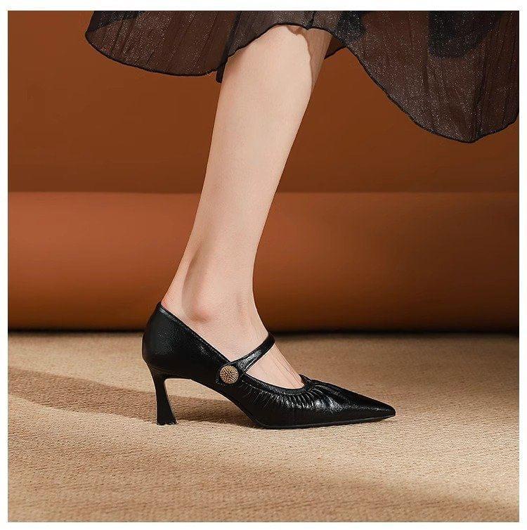 High Heel Pointy Toe Pumps Product Image