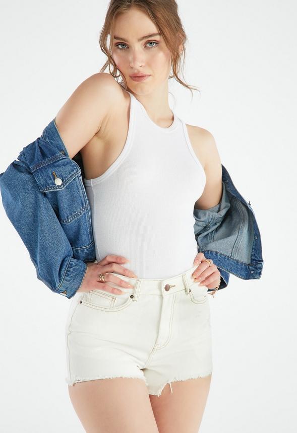 JustFab Margaux Platform Loafer Pump Womens Black/ White Size 8.5 Product Image