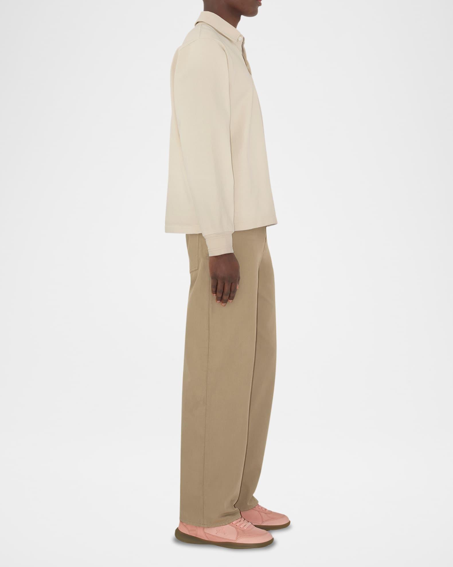 Men's Washed Twill Trousers Product Image