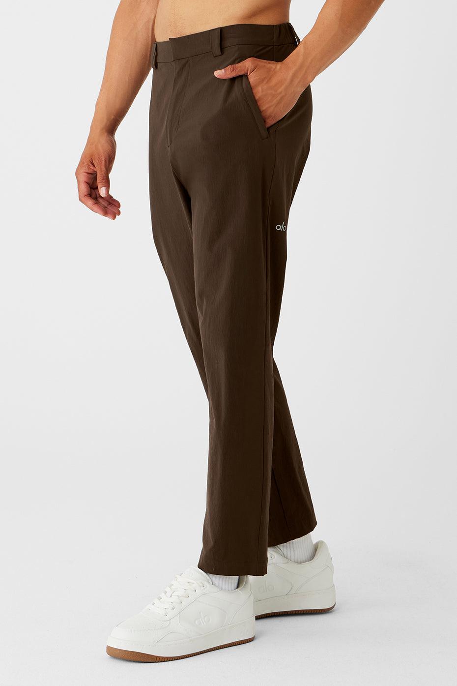 Co-Op Cropped Tech Trouser - Espresso Product Image