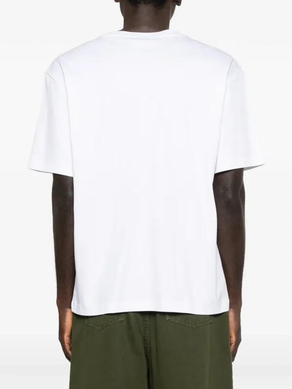 HUGO BOSS Graphic-print T-shirt In White Product Image