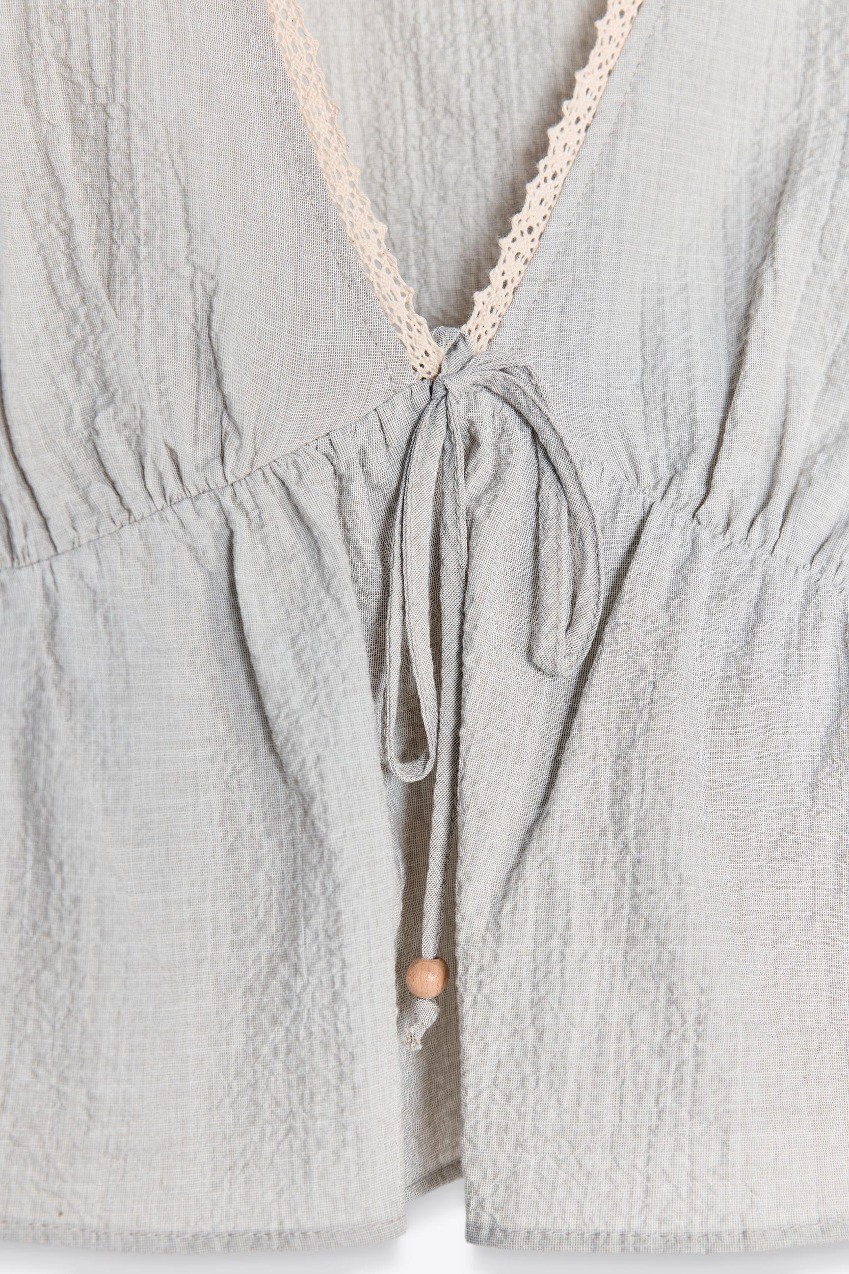 EMBROIDERED RUSTIC TOP Product Image