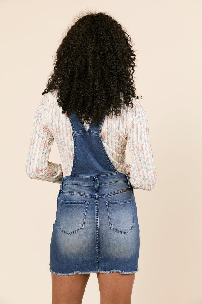 Kalani Denim Overall Dress FINAL SALE Product Image