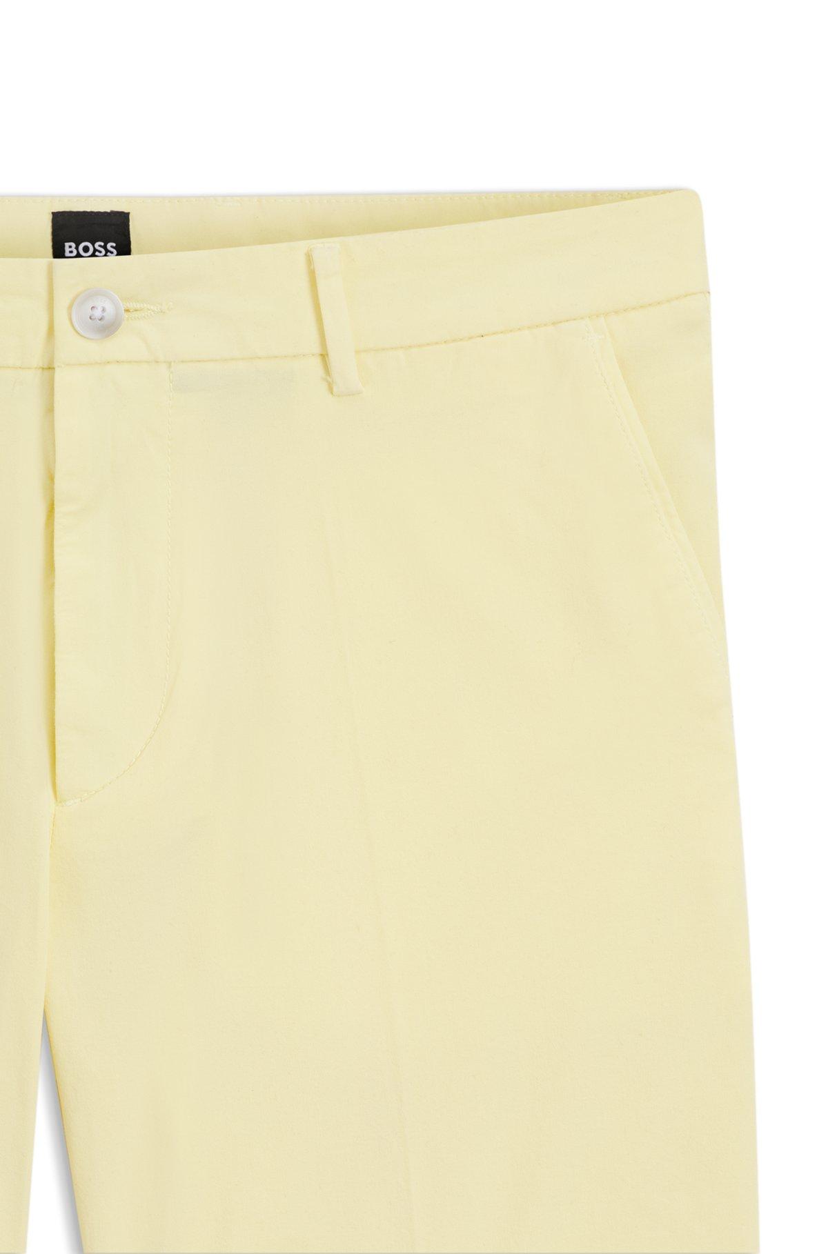 Modern-fit shorts in stretch-cotton twill Product Image