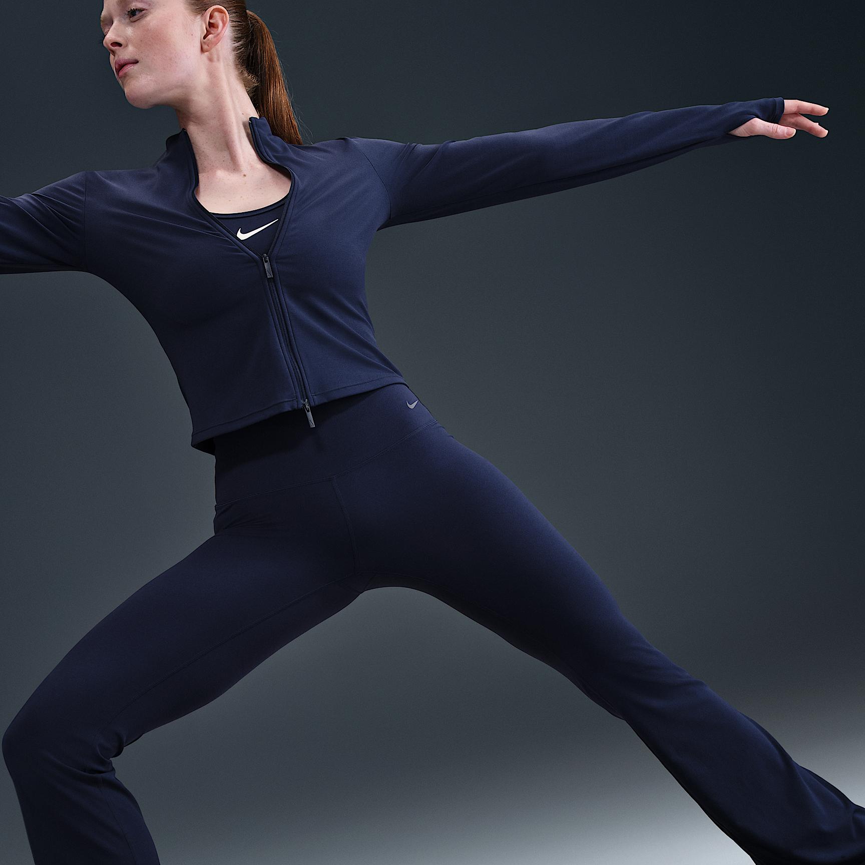 Nike Womens Zenvy High-Waisted Flared Leggings | FV7921-410 Product Image