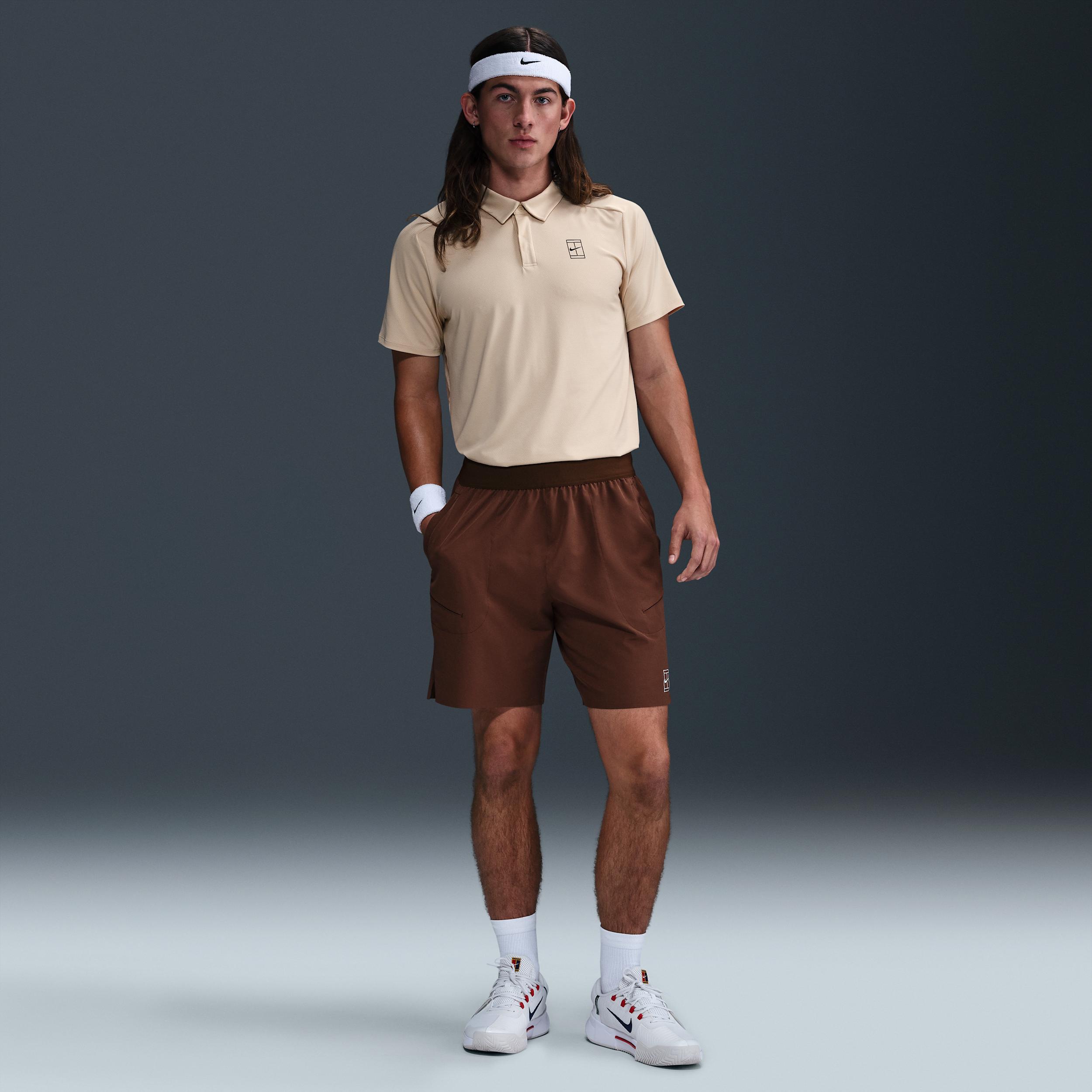 Nike Men's Court Advantage Dri-FIT Tennis Polo Product Image