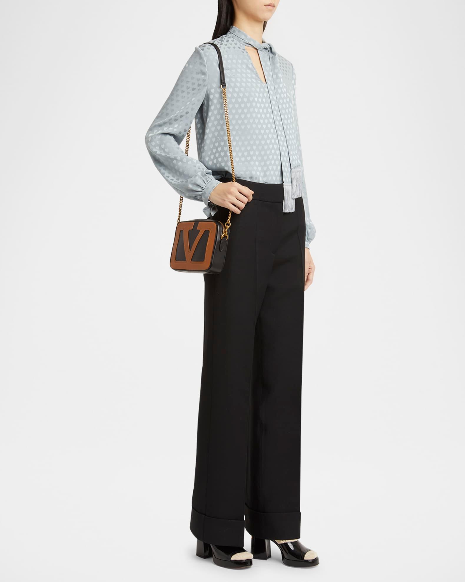 Viva Superstar VLOGO Leather Crossbody Bag Product Image