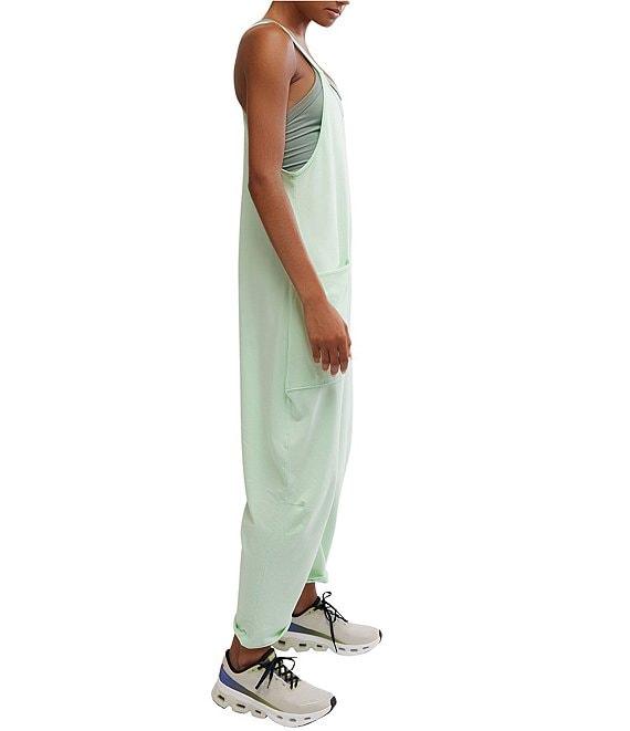 Free People FP Movement Sleeveless Scoop Neck Ankle Length Patch Pocket Hot Shot Onesie Product Image