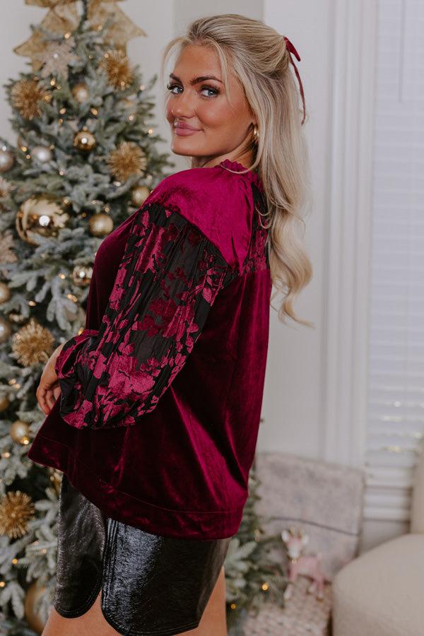 Style Watch Velvet Top Product Image