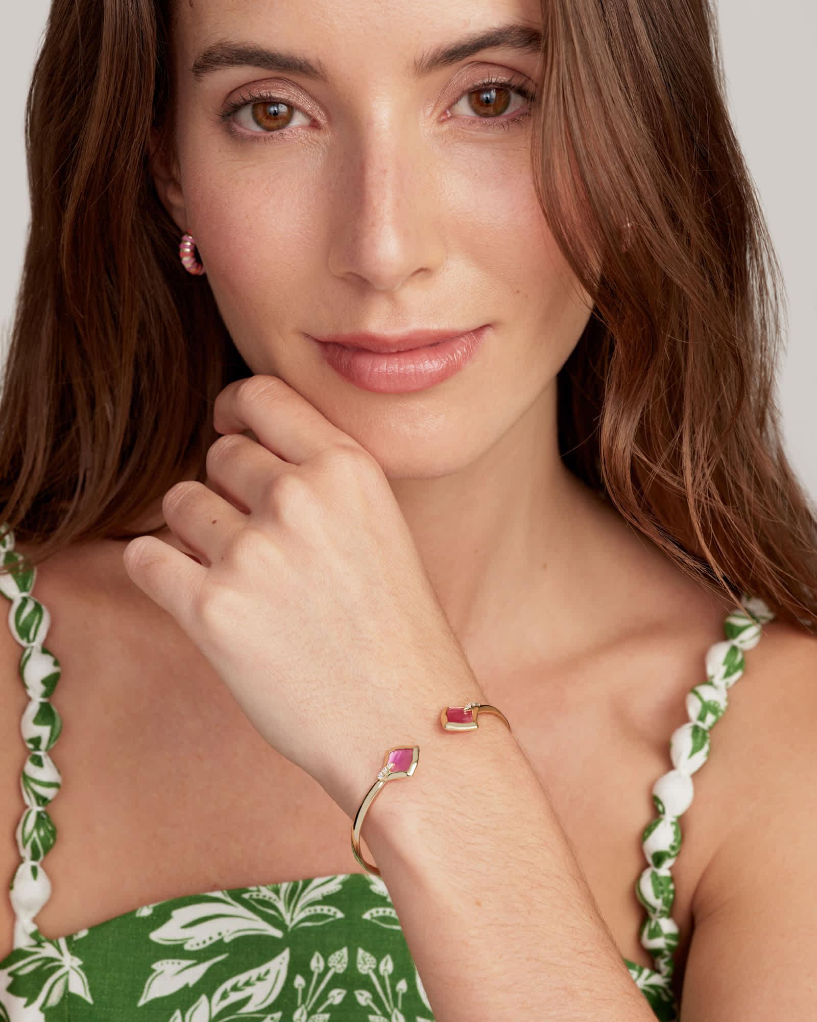 Joelle Gold Cuff Bracelet Product Image