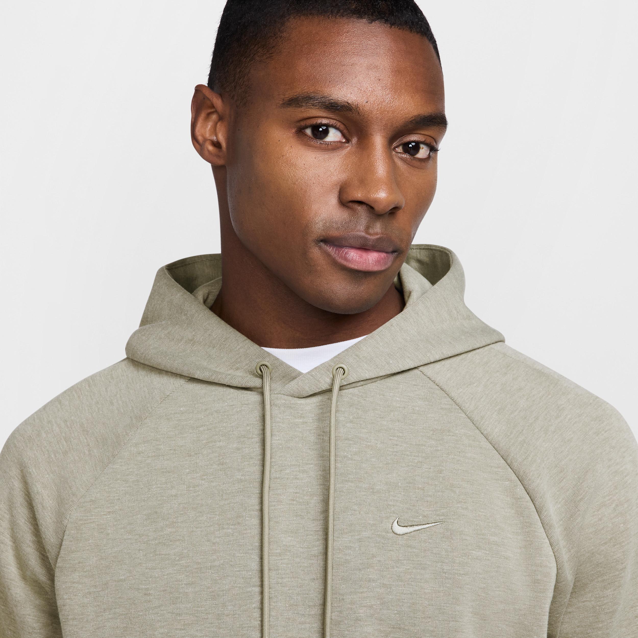 Nike Mens Primary Fleece Dri-FIT UV Pullover Performance Hoodie | FZ0969-320 Product Image
