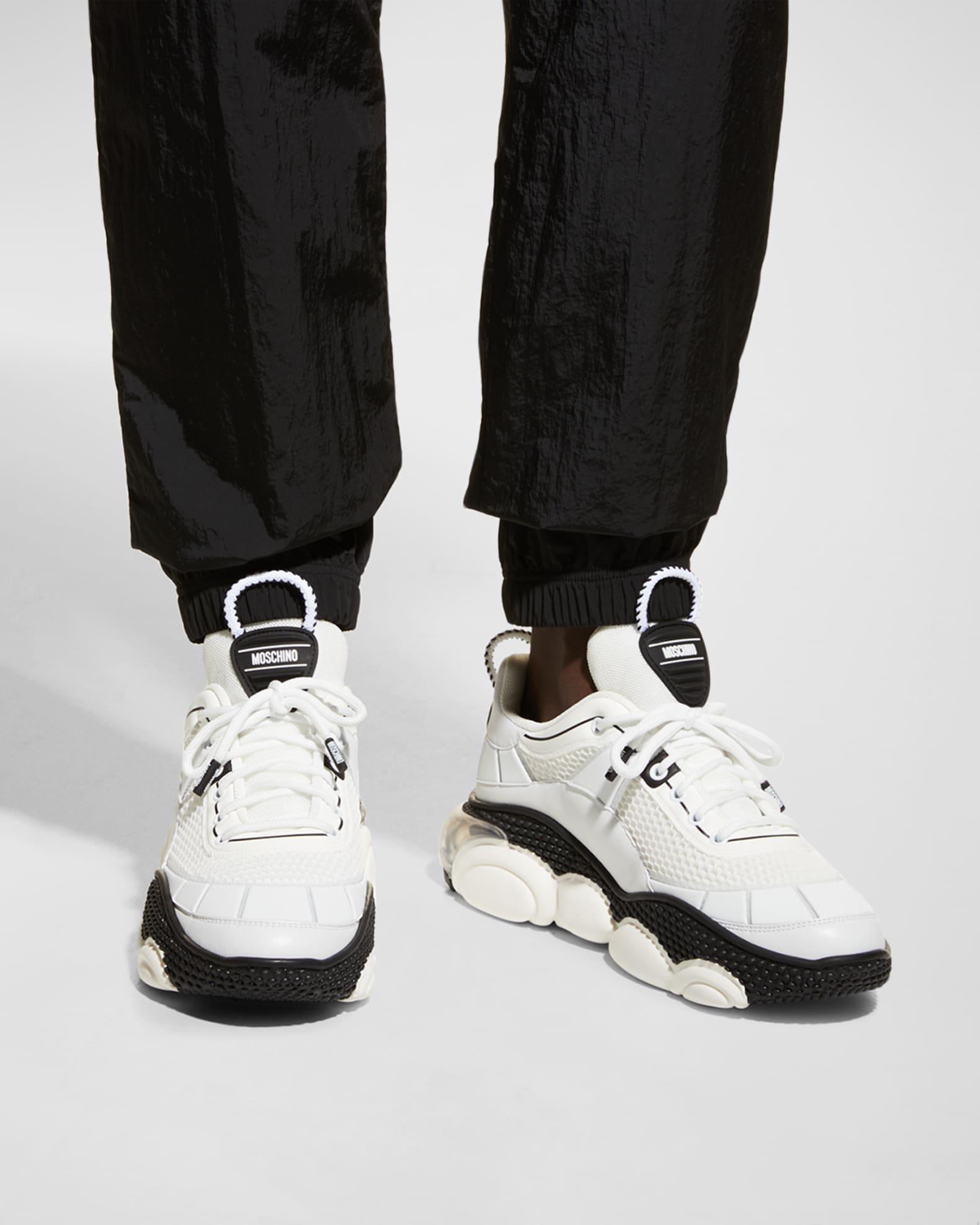 Men's Teddy Bear-Sole Trainer Sneakers - Two-Tone Product Image