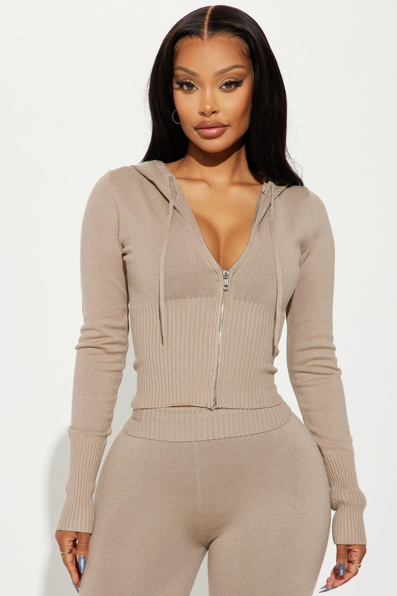 Lena Sweater Pant Set - Oatmeal Product Image