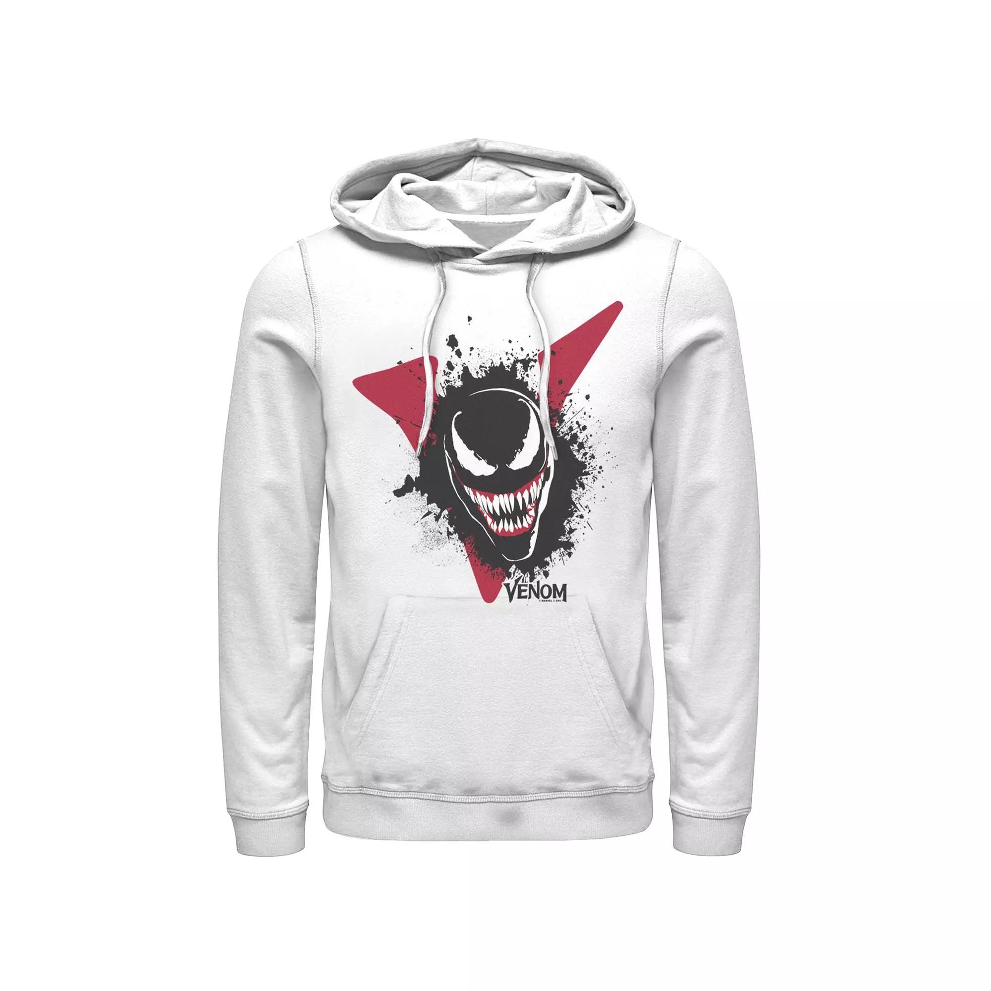 Men's Marvel Venom Big V Face Paint Splatter Hoodie,  Product Image