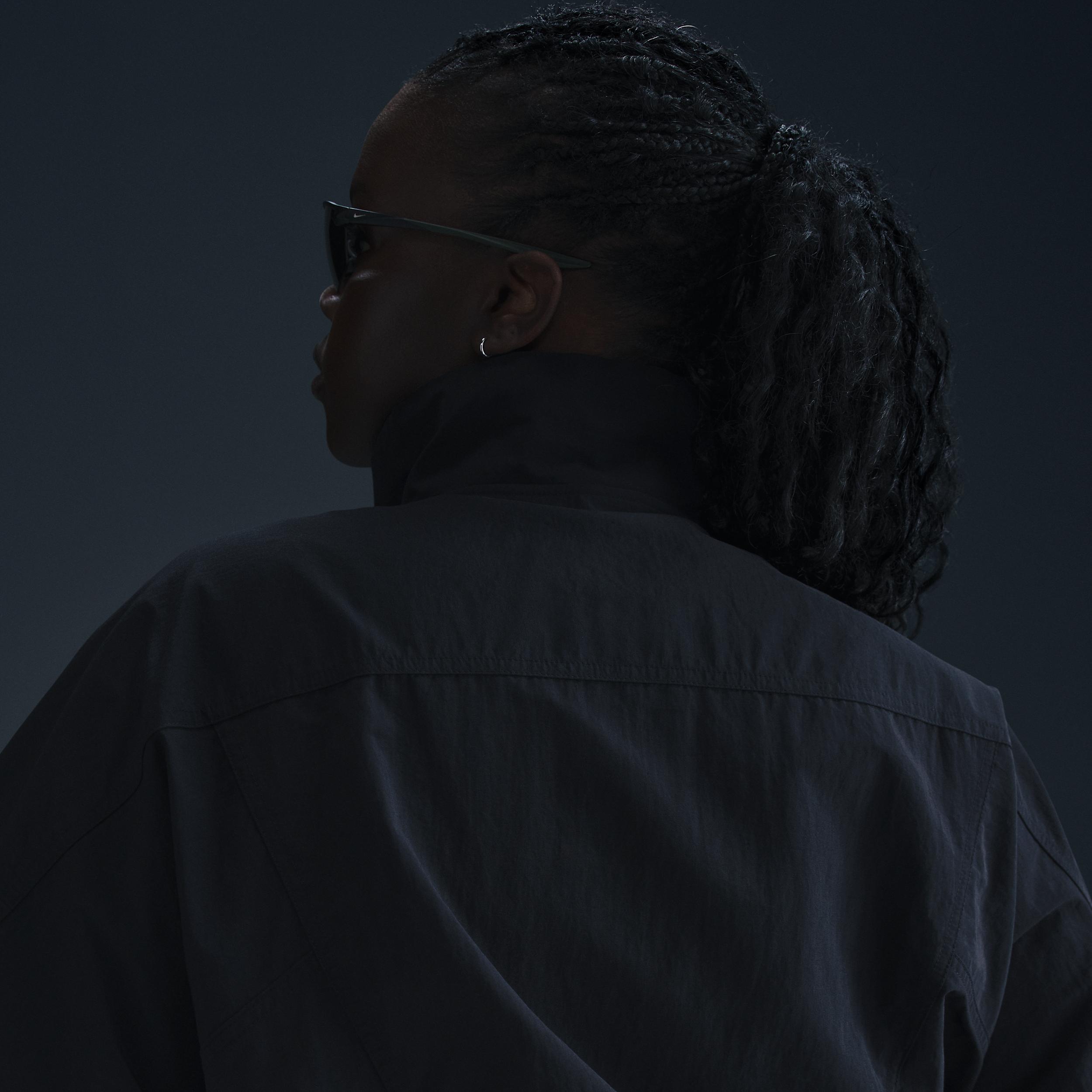 Womens Nike Sportswear Everything Wovens Oversized Repel UV Protection Jacket (Plus Size) | HJ1001-010 Product Image