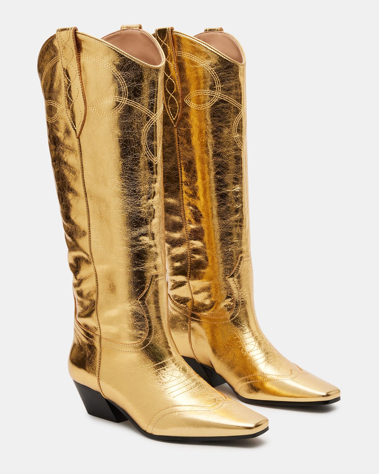 DOLLIE GOLD LEATHER Female Product Image