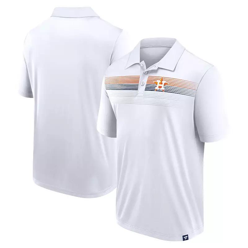 Men's Fanatics Branded White Houston Astros Big & Tall Victory For Us Interlock Polo,  Product Image