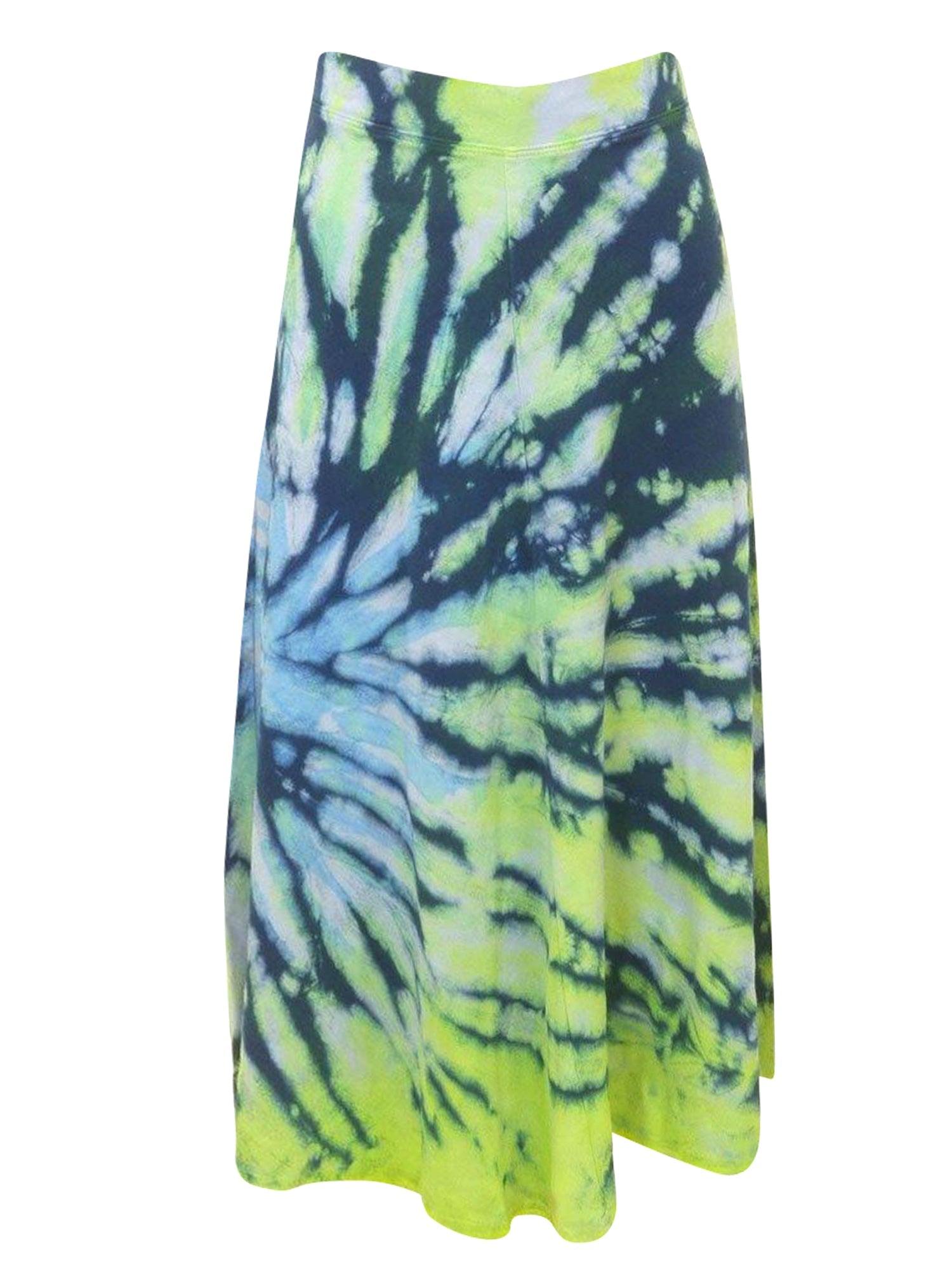 Hard Tail Flat Waist Midi Skirt B-154 Product Image