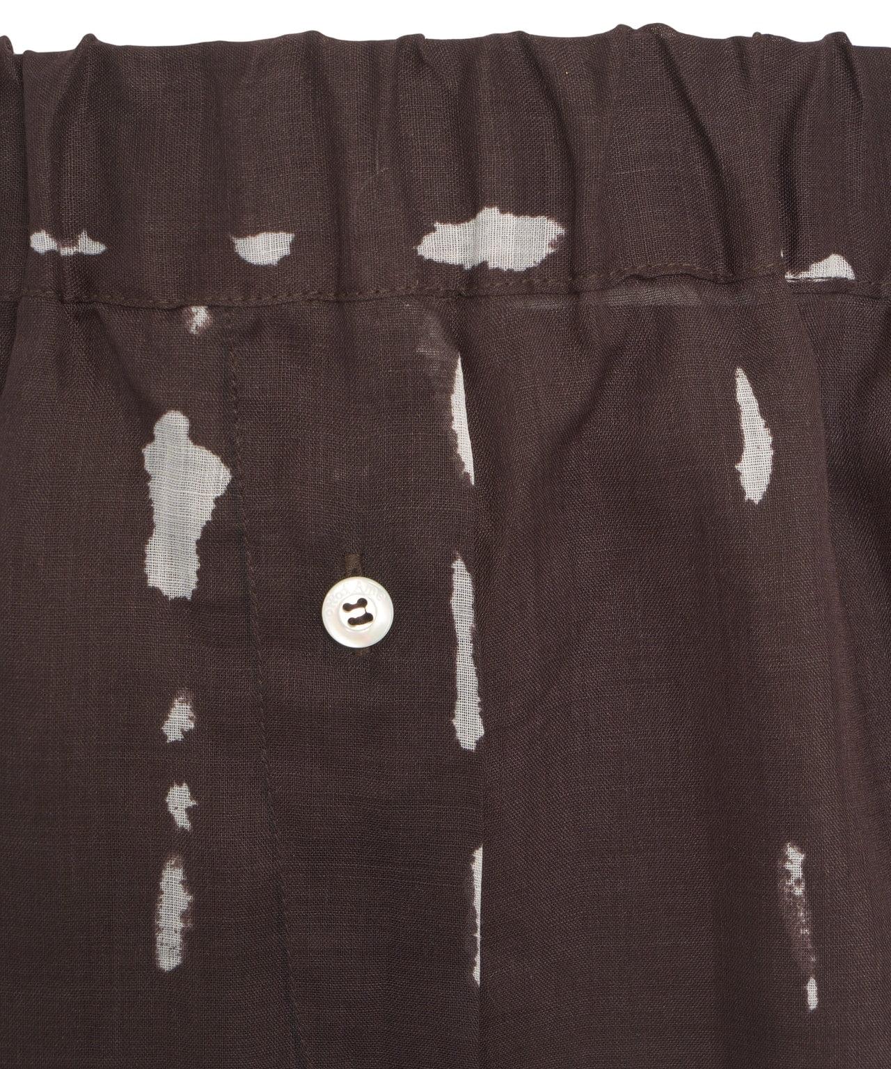 Ramie shorts with print Product Image