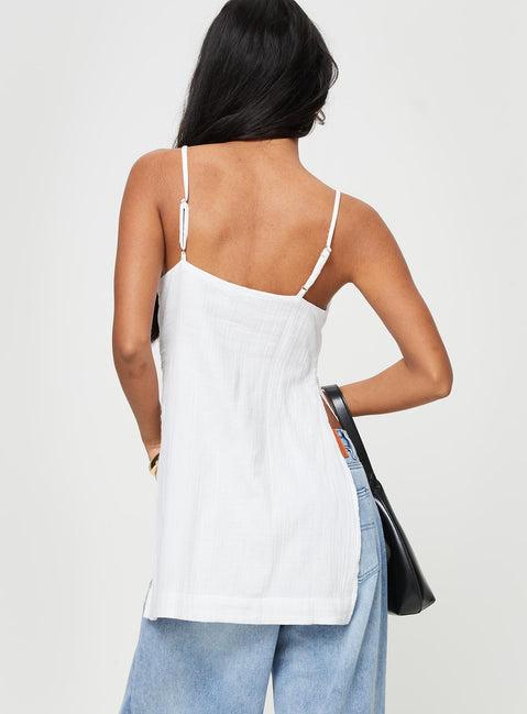 Zanzibar Top White Product Image