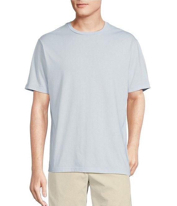 Cremieux Blue Label Solid Garment Dyed Crewneck Short Sleeve T-Shirt Product Image